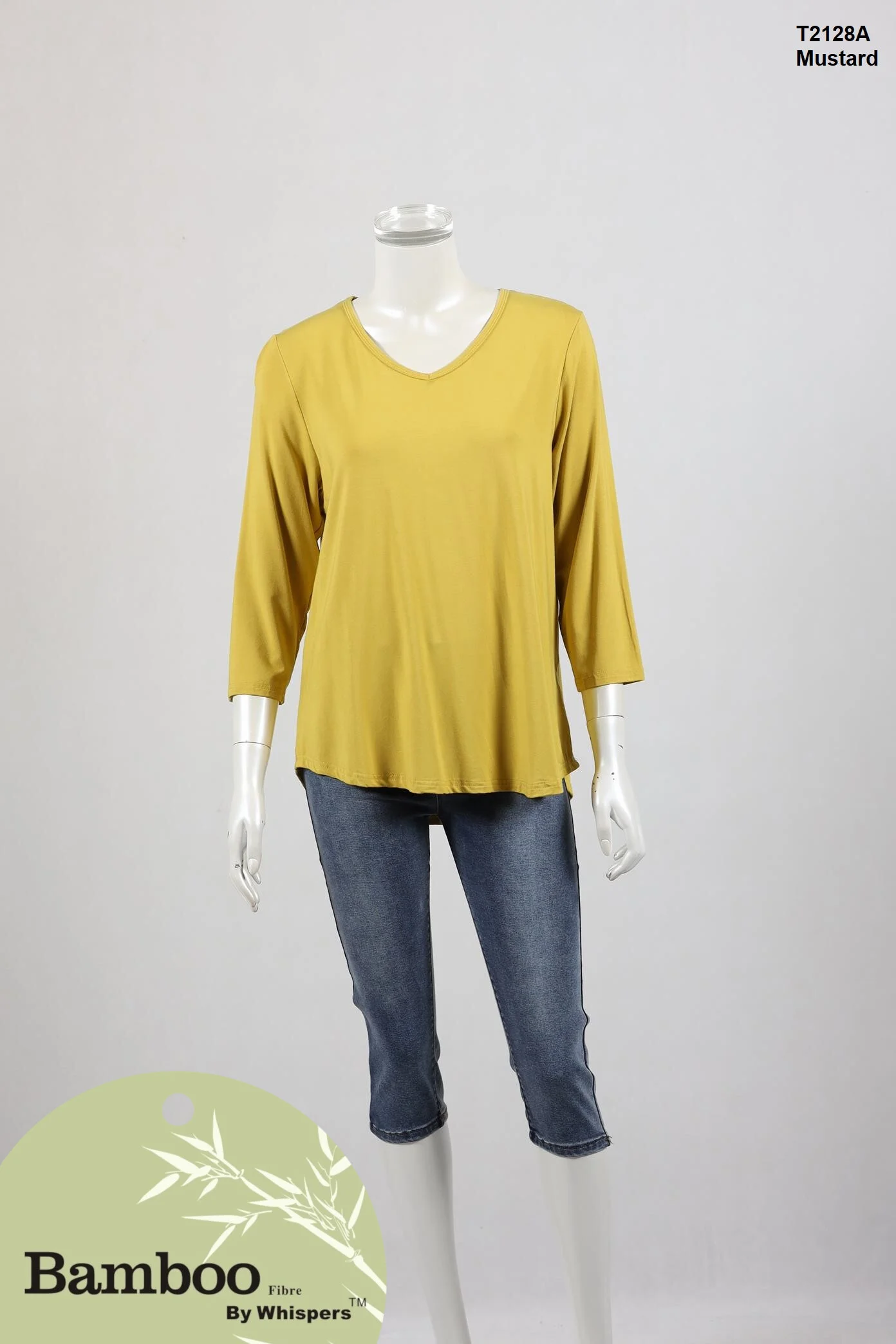 T2128A-Bamboo Tee-Mustard.JPG