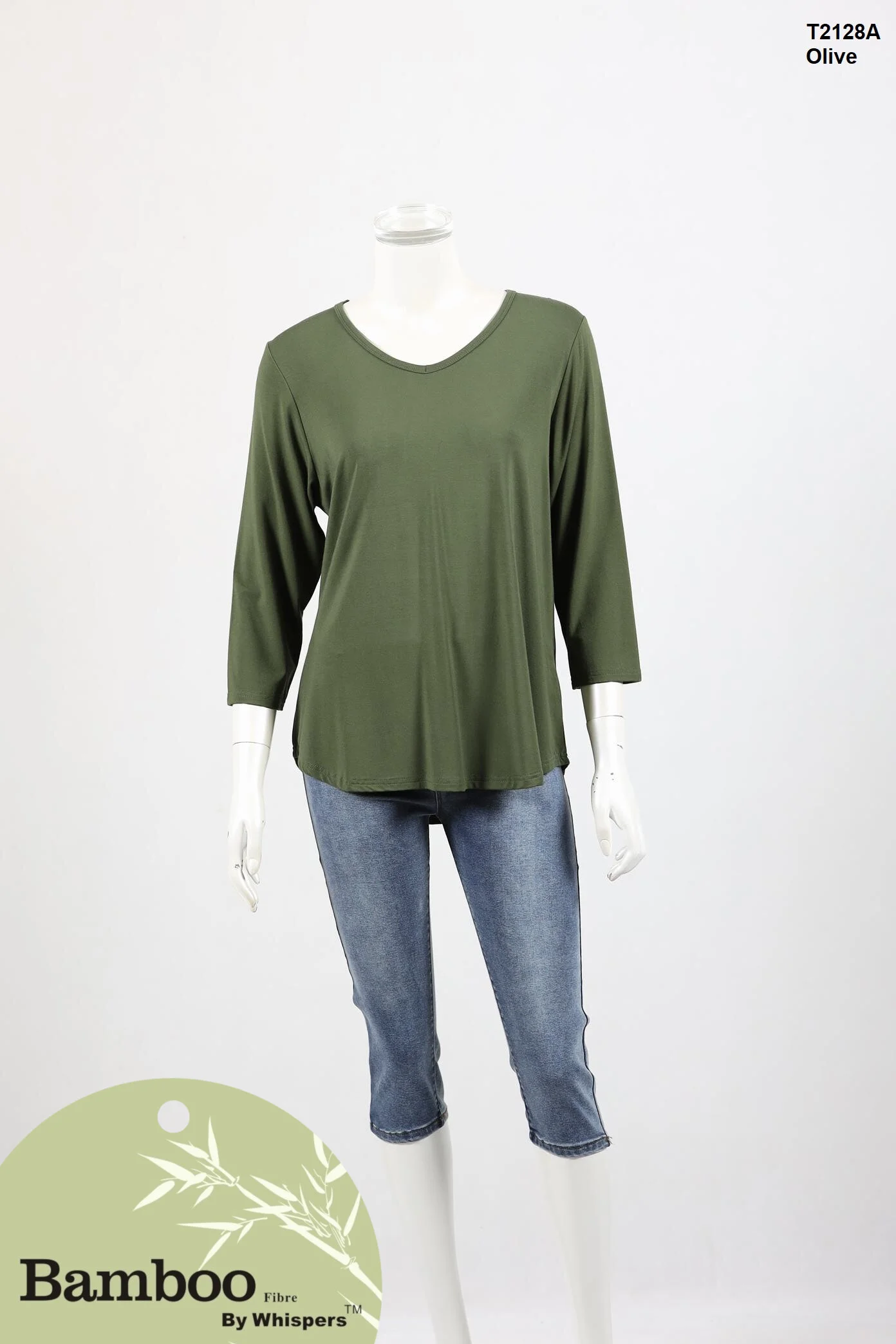 T2128A-Bamboo Tee-Olive.JPG