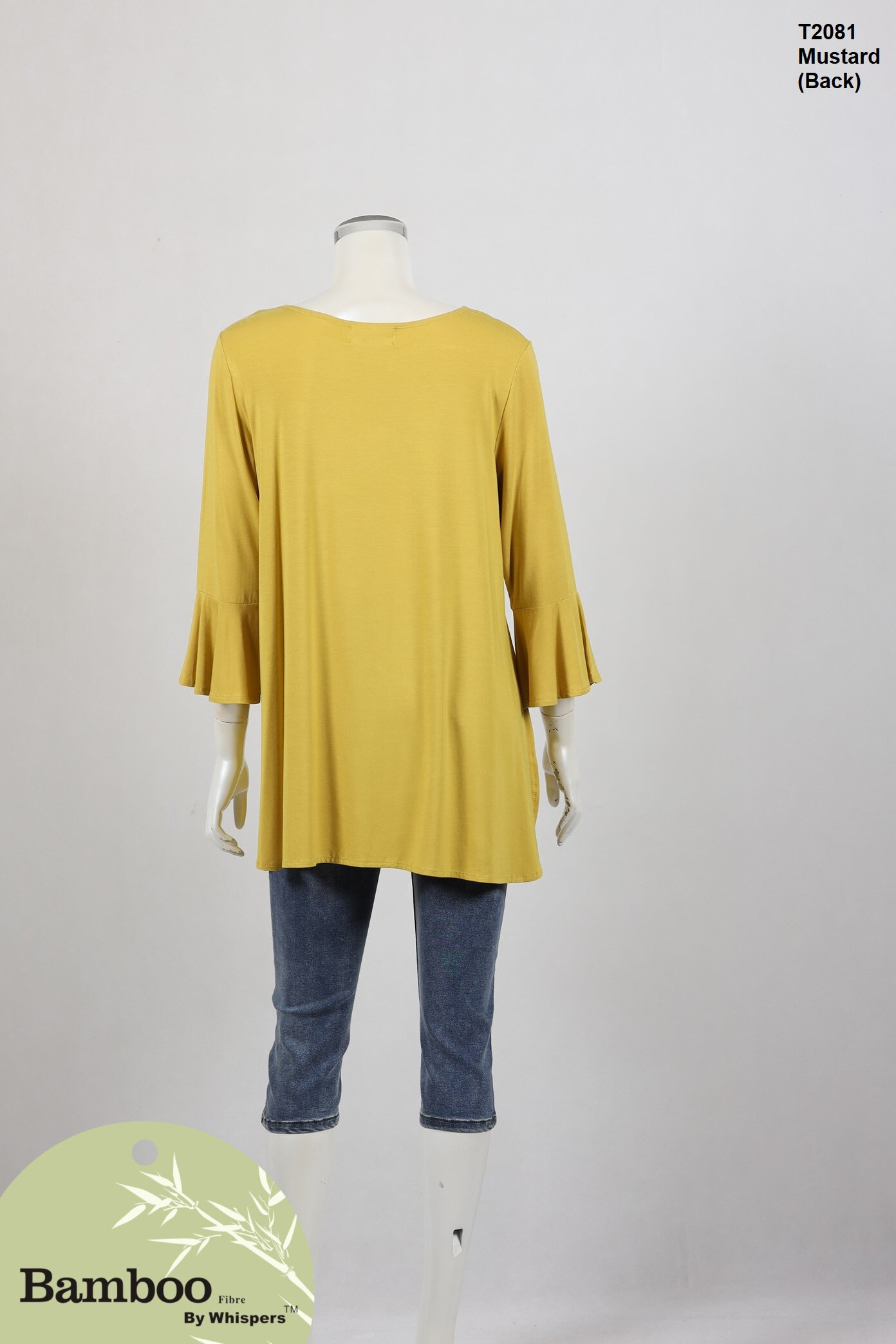 T2081-Bamboo Tunic-Mustard-Back.JPG