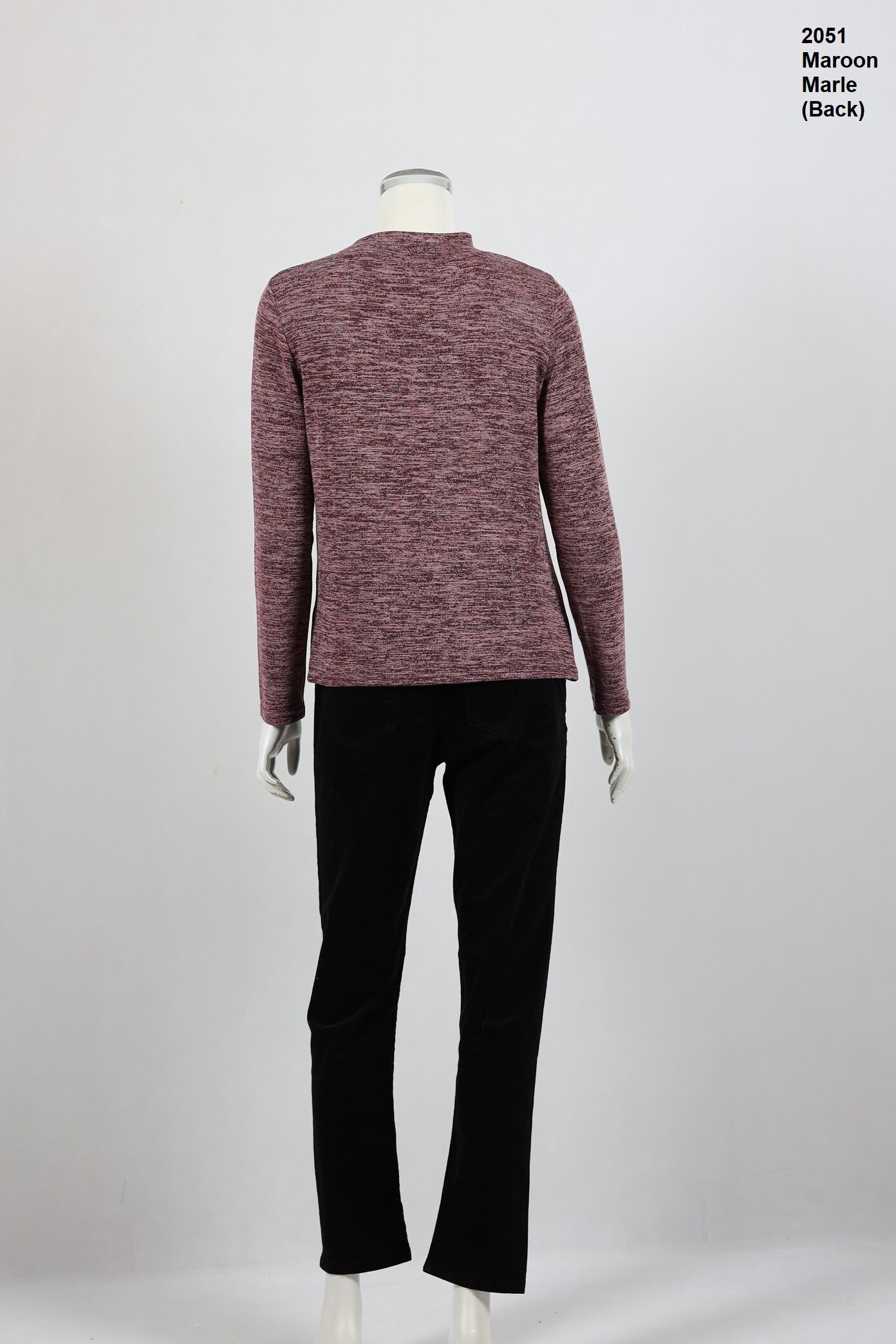 2051-Maroon Marle-Back.JPG