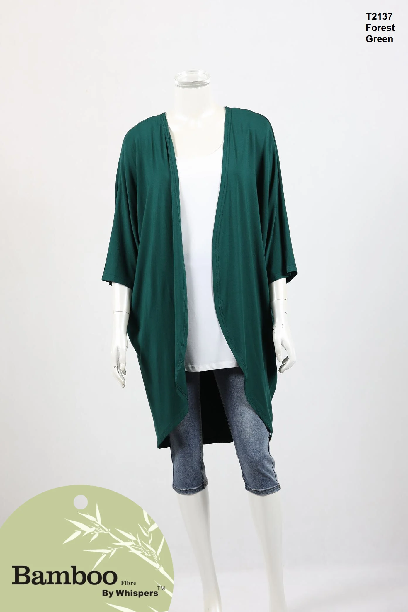 T2137-Bamboo Cardi-Forest Green.JPG