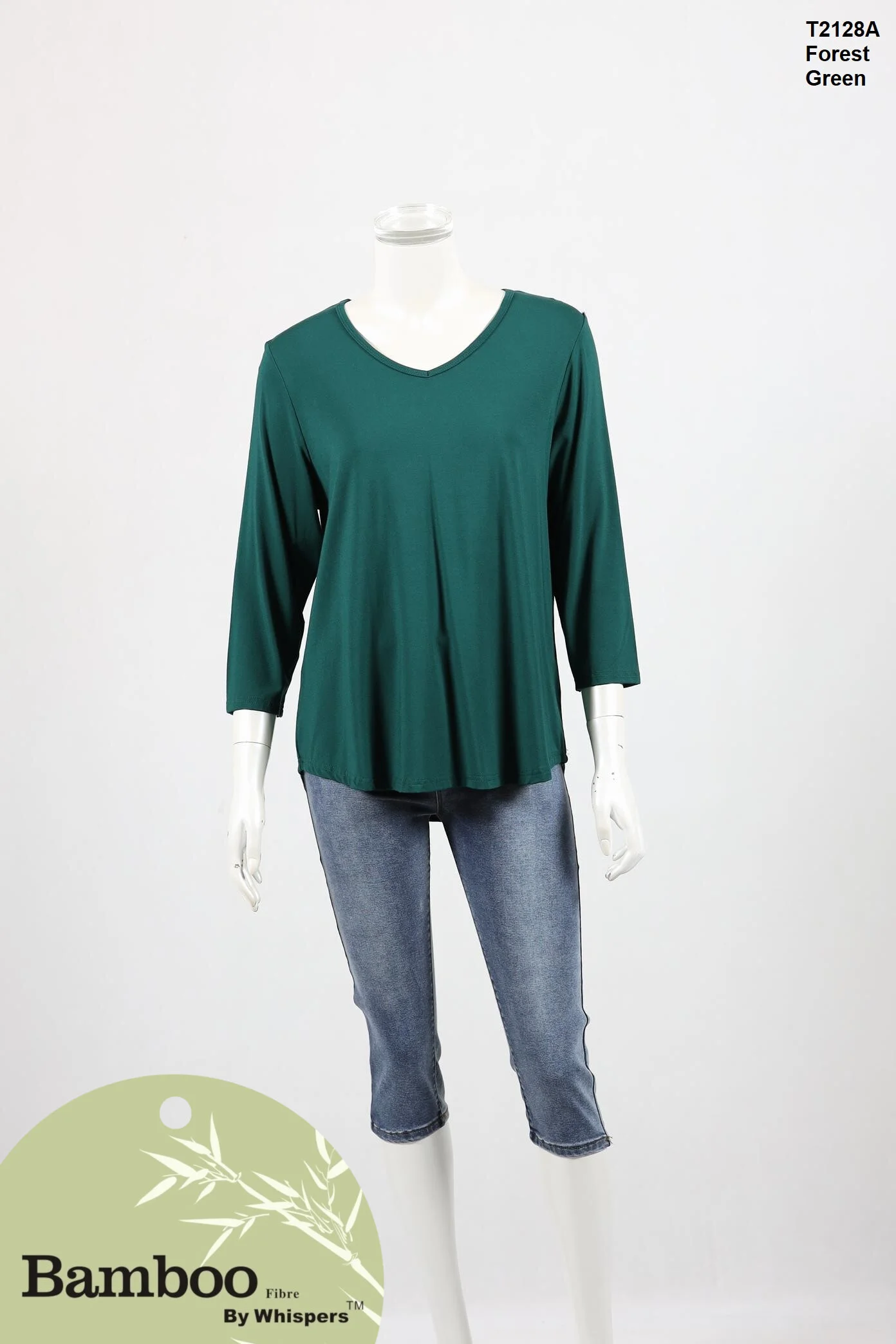 T2128A-Bamboo Tee-Forest Green.JPG