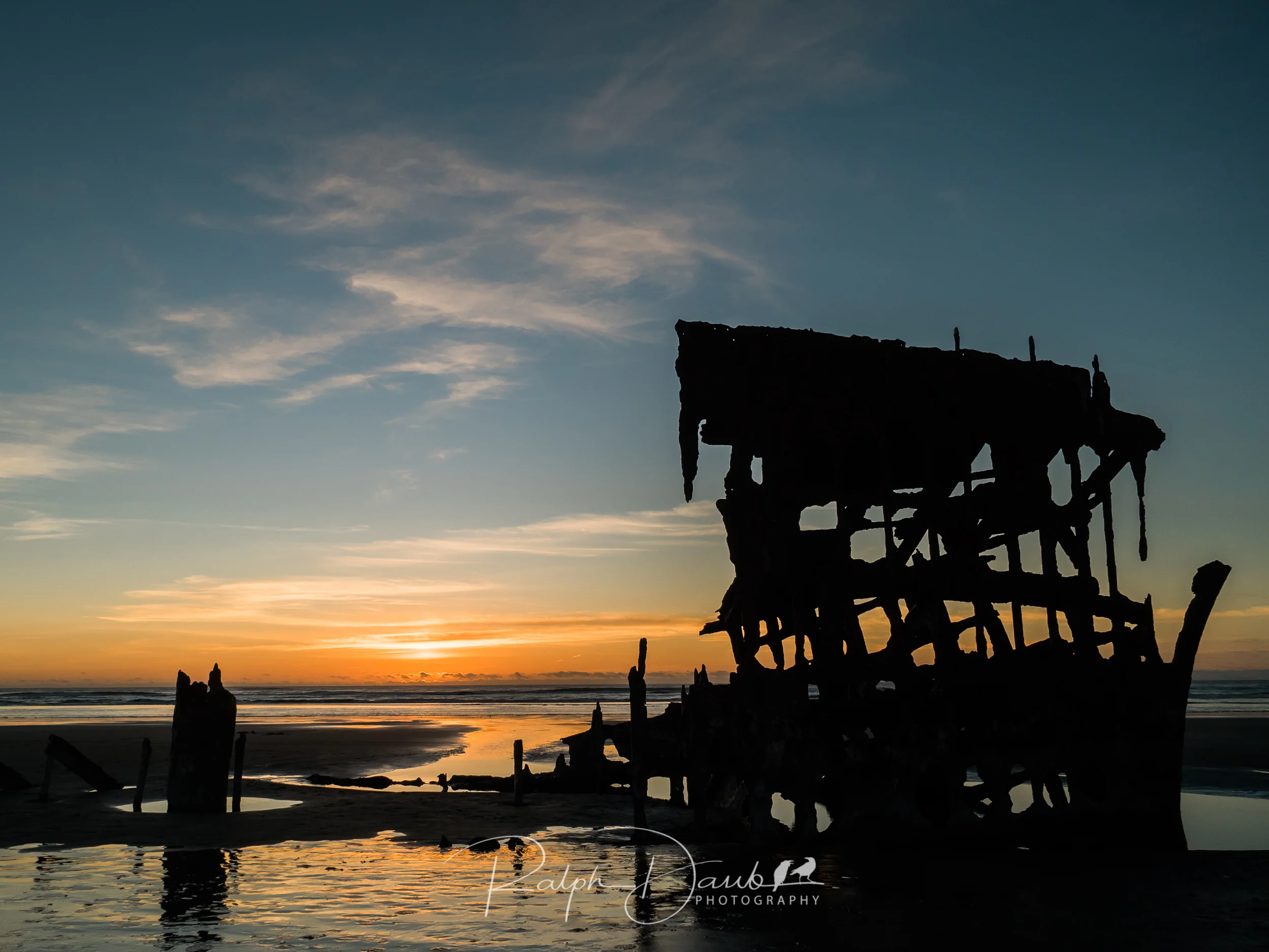 Peter Iredale Shipwreck in Oregon