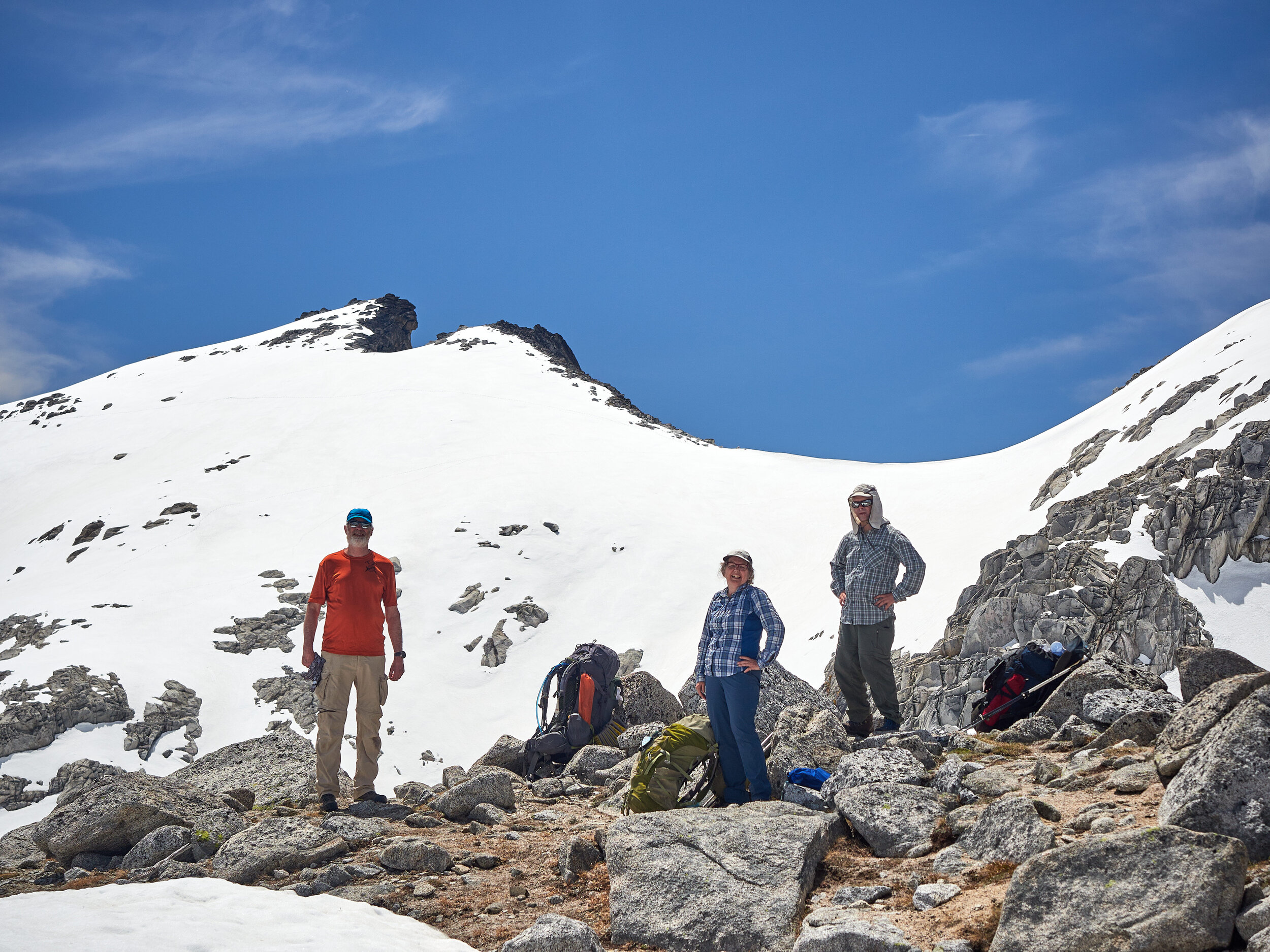 Topping out Asgard Pass