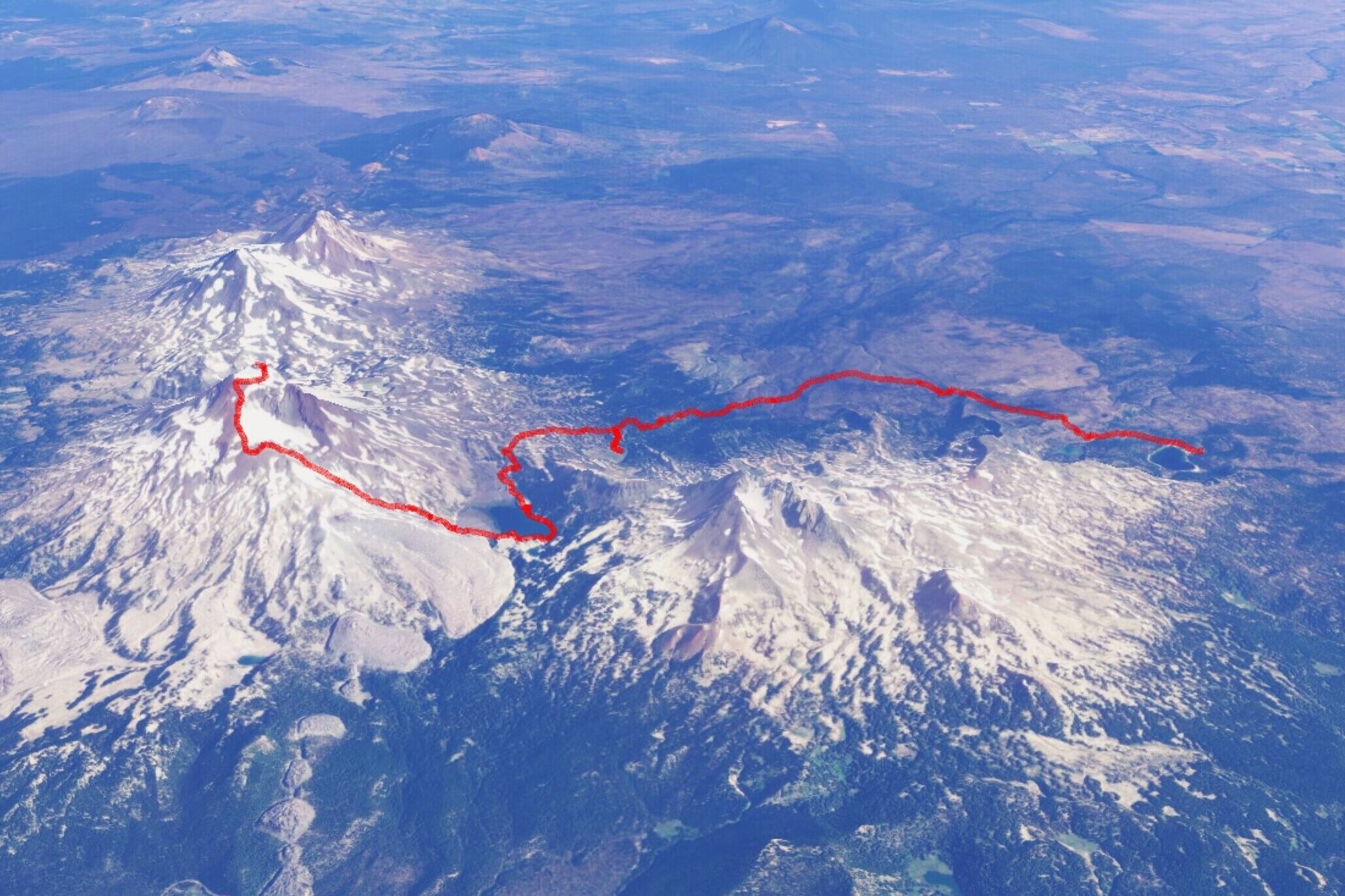 South+Sister+Summit+to+Tam+McArthur+Trailhead