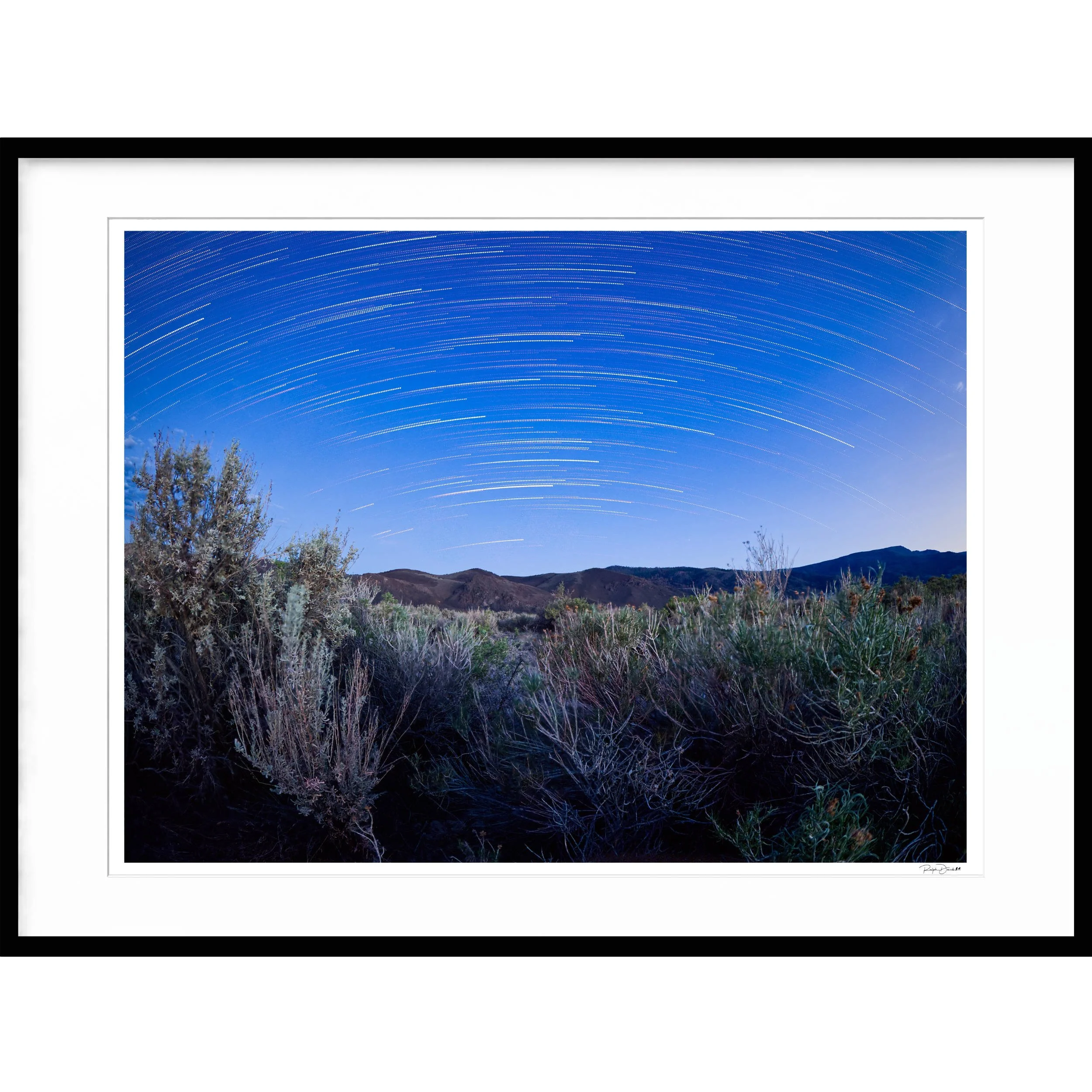 Sagebrush Star Trails