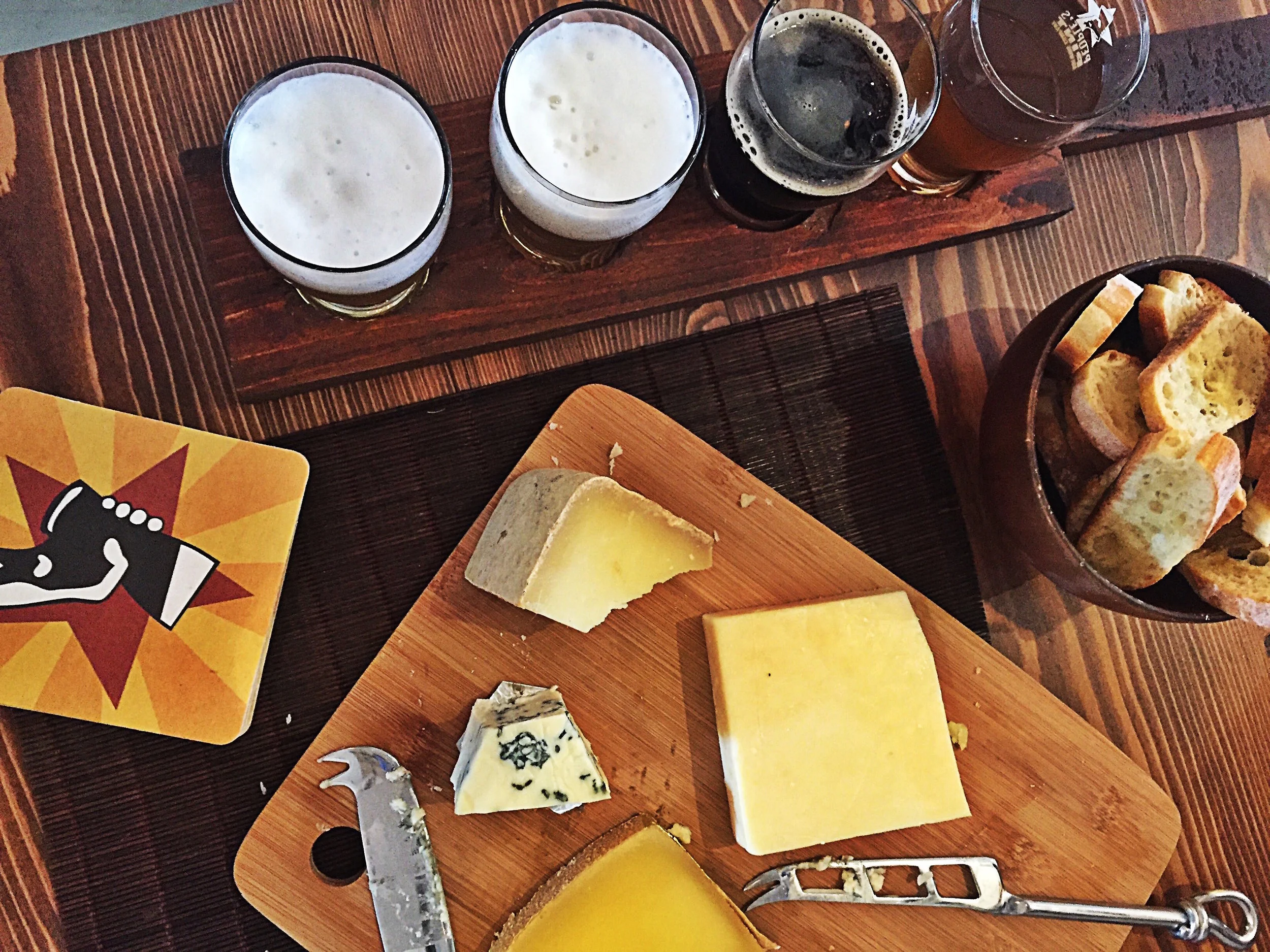 Cheese & Beer Pairings with People's Pint Brewing Co.