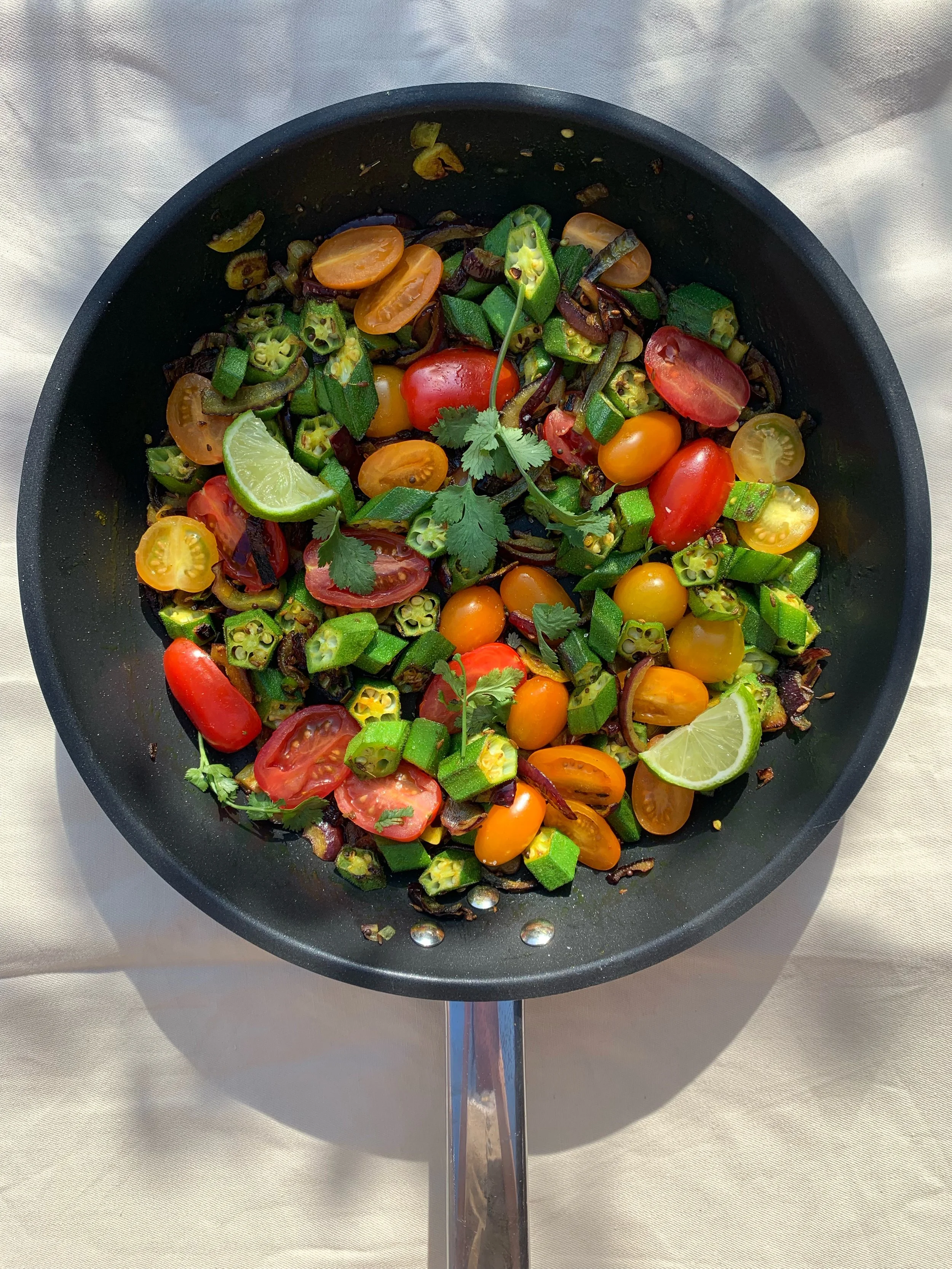 Fresh &amp; Fast Bindi Masala -- Okra! 