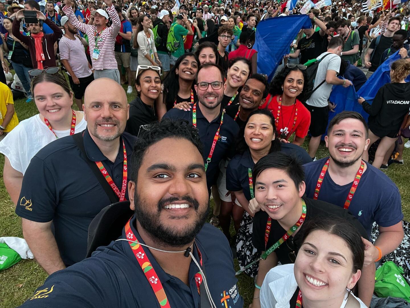 We have officially started off WORLD YOUTH DAY 2023 with the Opening Mass! 🇵🇹