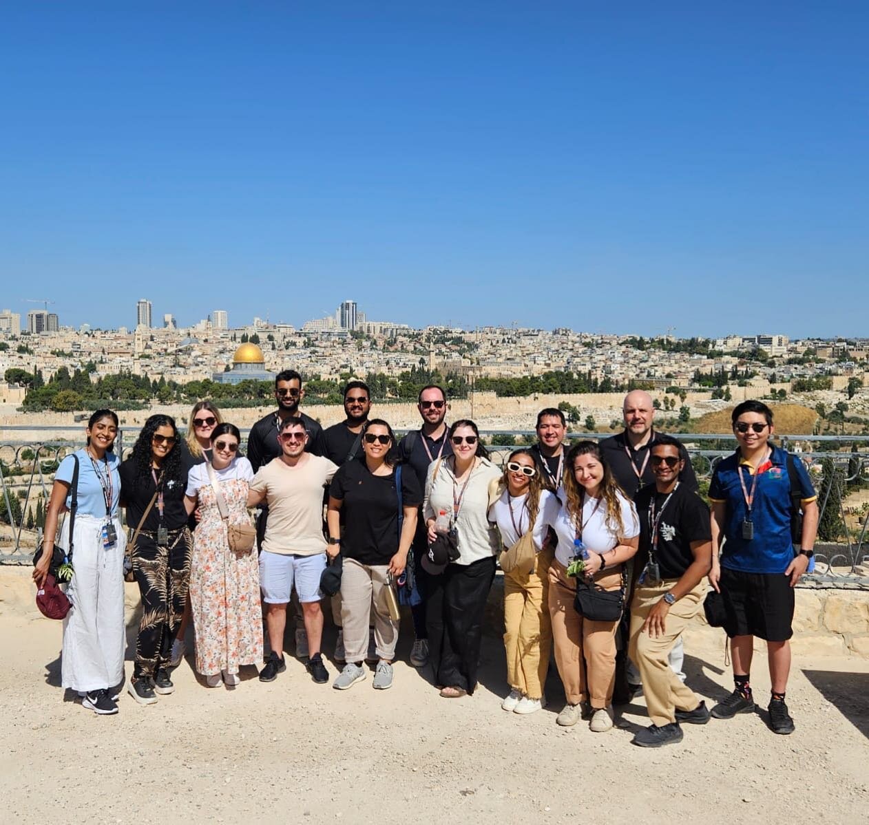 Our Holy Land journey has finally brought us to Jerusalem! Please continue to pray for us as we make our final journey in the footsteps of Jesus Christ, before joining the rest of the young people making their way to Portugal for World Youth Day!