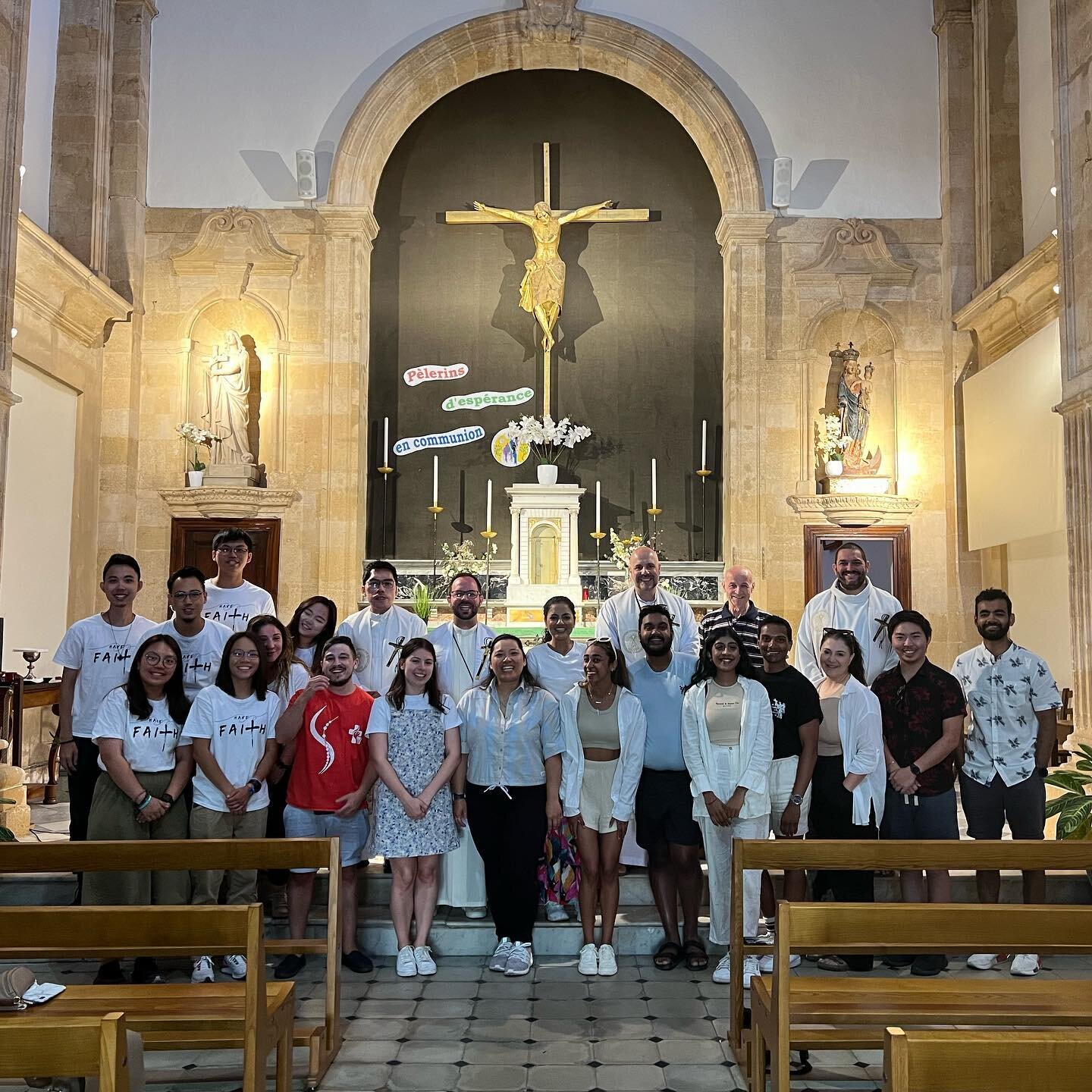 We had the pleasure of celebrating Eucharist in the Church of the Mission, together with our Oblate Youth from Hong Kong! What a blessing to celebrate in the birth place of the Oblates of Mary Immaculate!