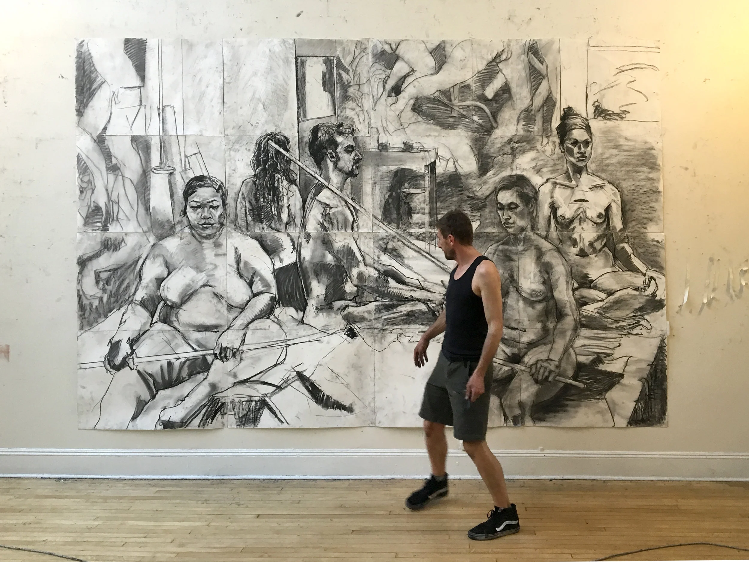   Studio Group  (in progress) September 2016 New York Studio School 