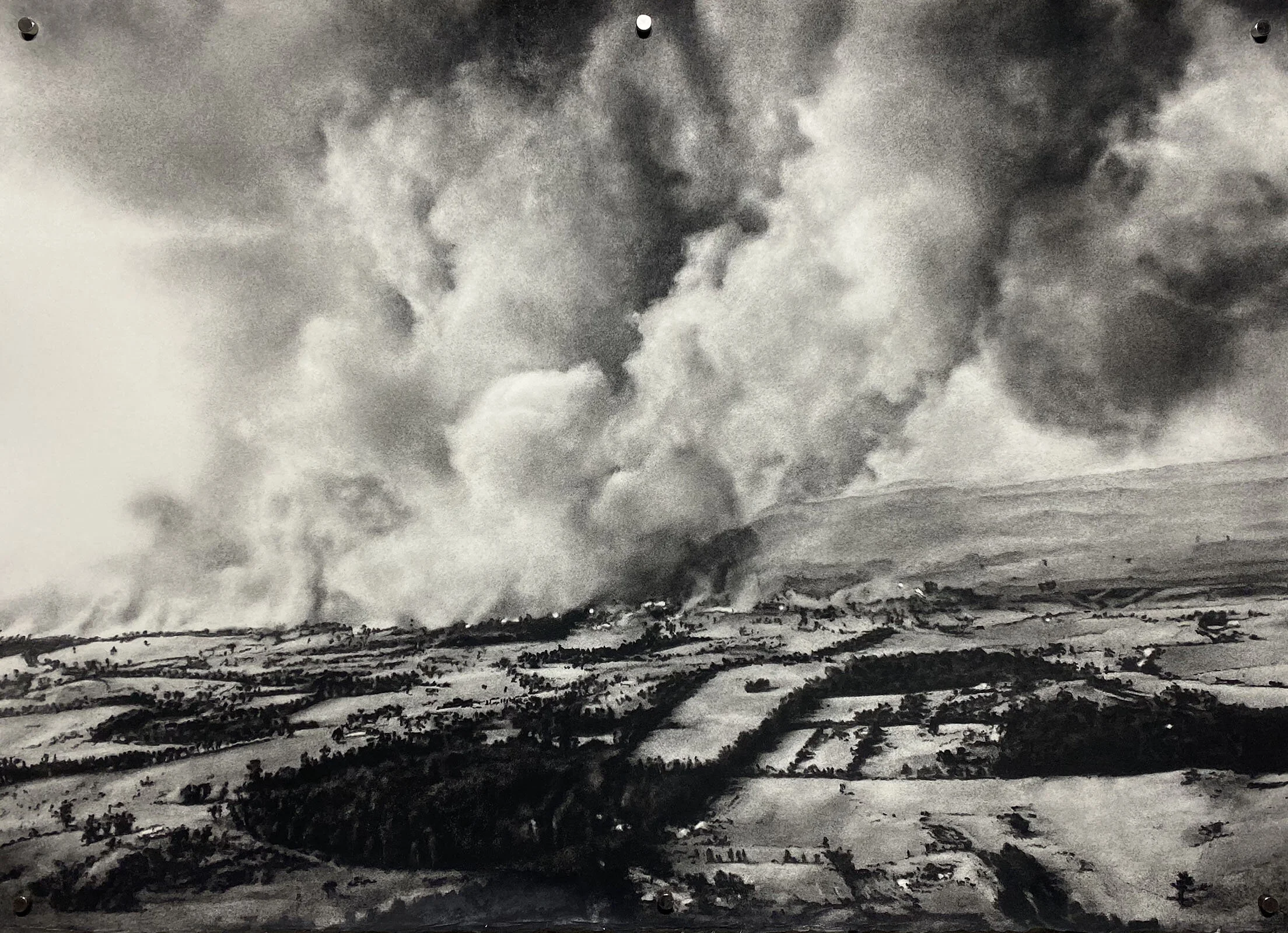   I guess I’ll have to change my plan  (No. 2) 2020 57 x 79.5cm Willow charcoal on Arches 