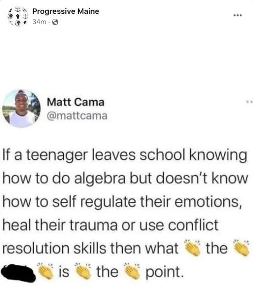 The problem is coming from inside the house.