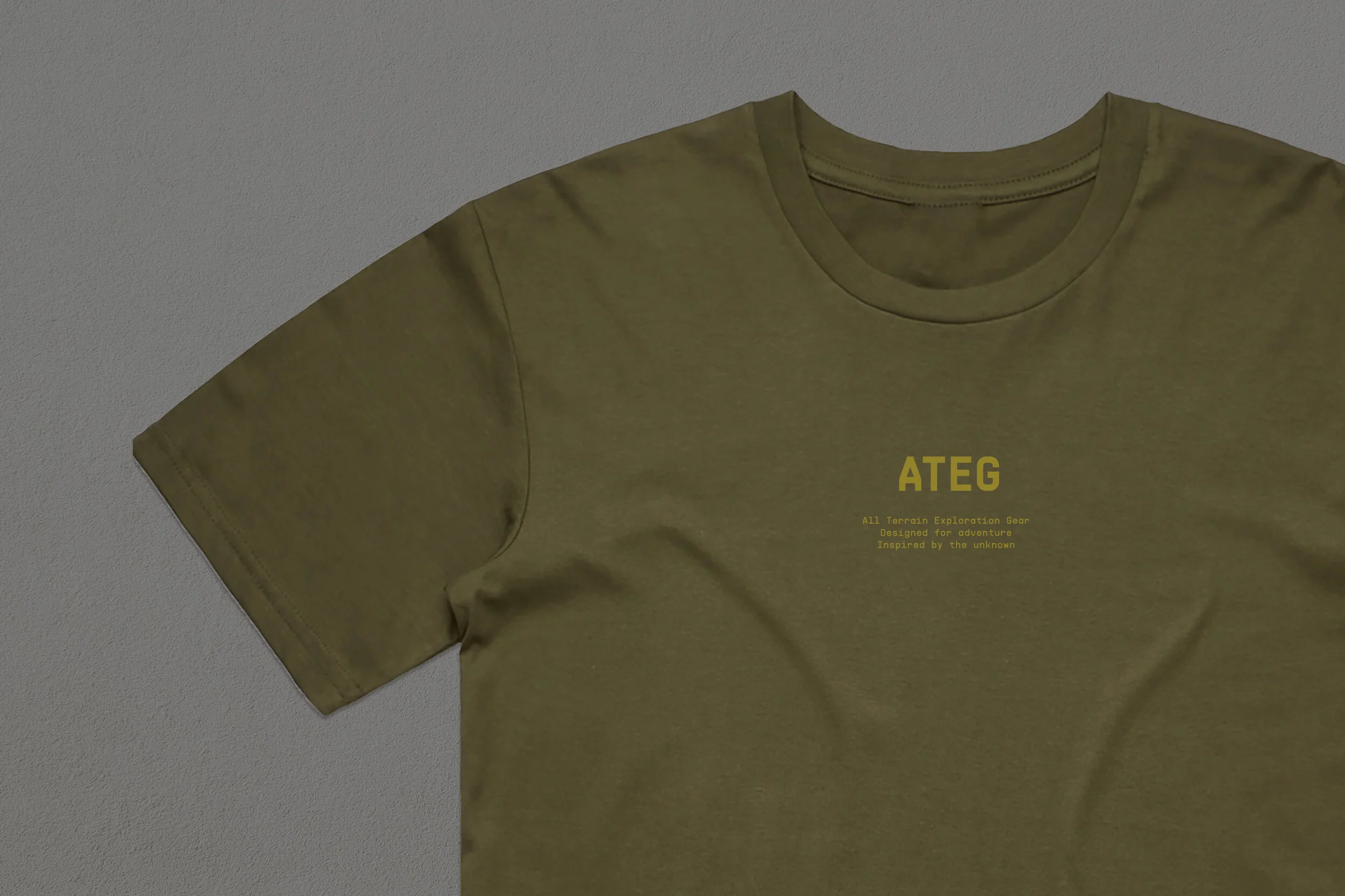 ATEG T-shirt (Army Green / Black 