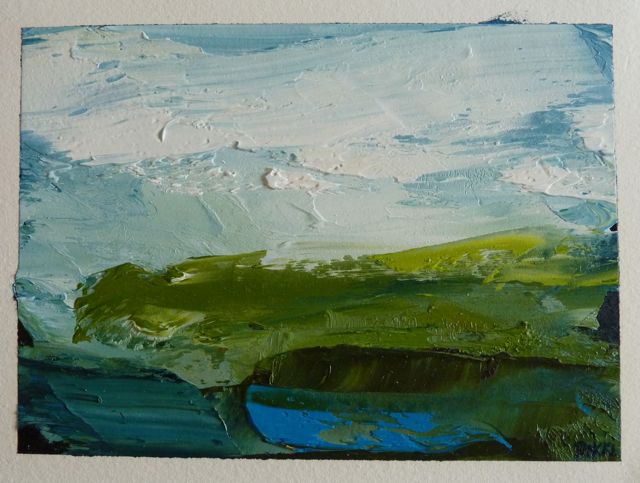 Waiting for spring,oil on paper,14x19cm.jpg