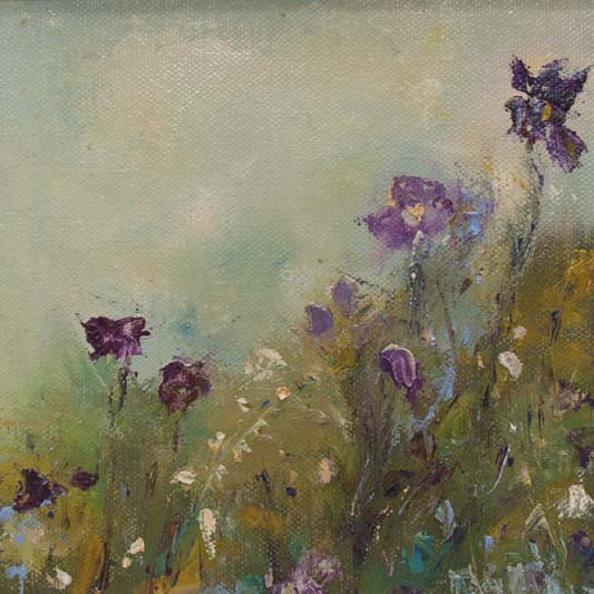 'Wildflowers', Marian O'Donoghue, oils.jpg
