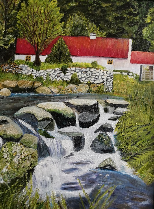 'River Sanctuary',Grace Dixon,Oil on canvas.jpg