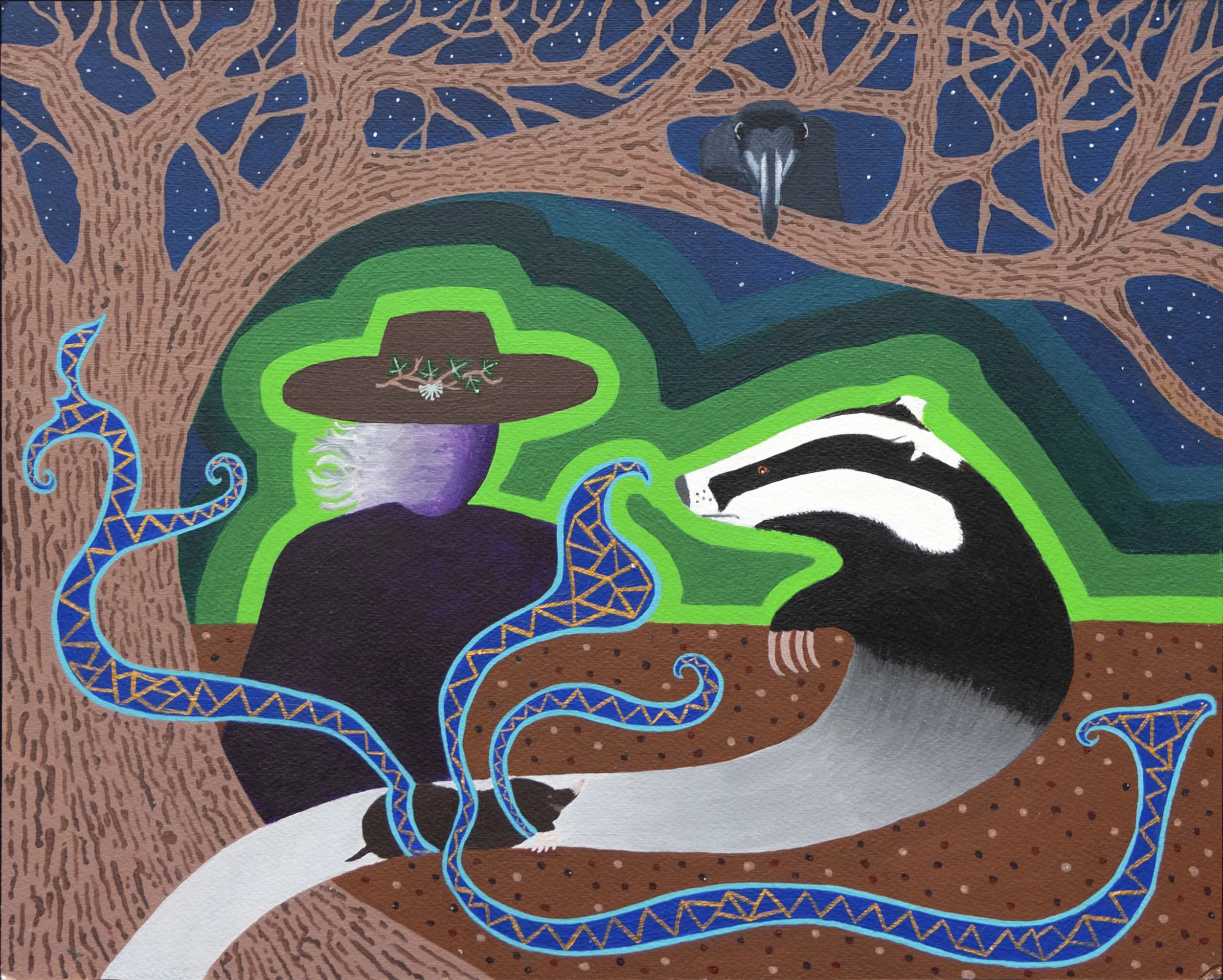 4 Meeting Root 50 x 40 cm .jpg