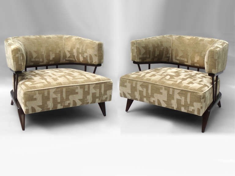 Mohair and Mahogany Moderne Lounge Chairs.jpg