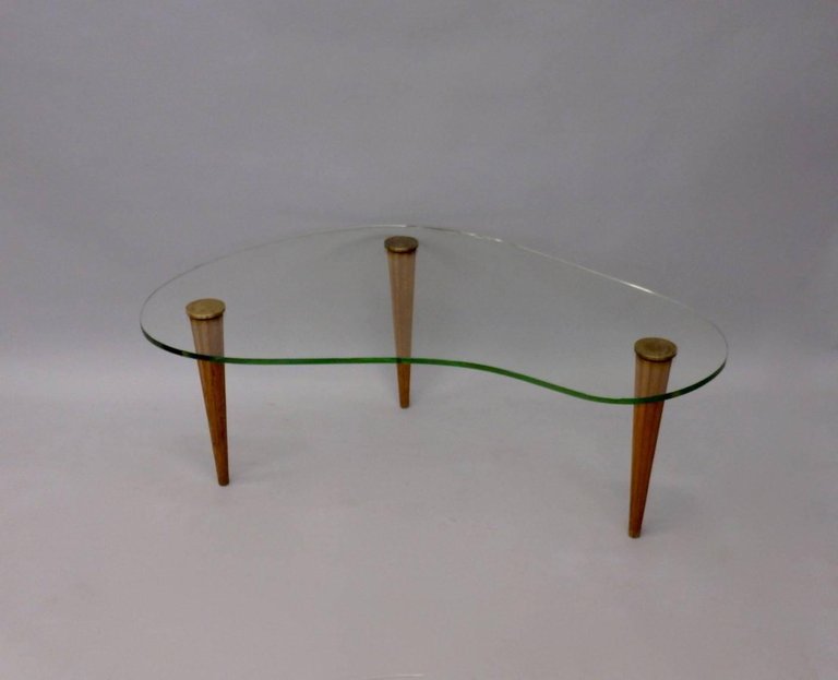 Gilbert Rohde Style Art Deco Floating Glass Cloud Coffee Table Tom Gibbs Studio - Floating Glass Coffee Table Gilbert Rohde Style Art Deco Floating Glass Cloud Coffee Table Tom Gibbs Studio - Floating Glass Coffee Table