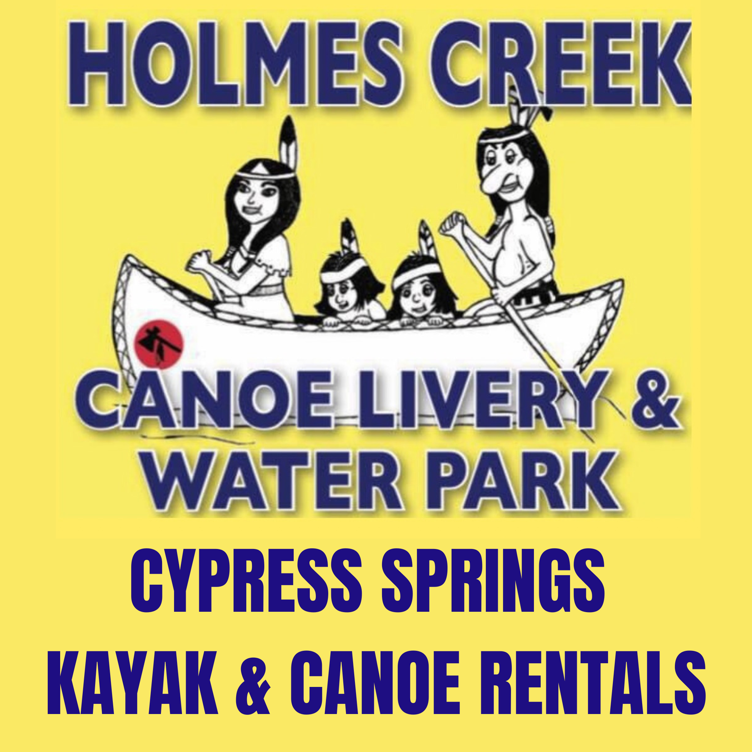 Cypress Springs Access with Holmes Creek Canoe Livery