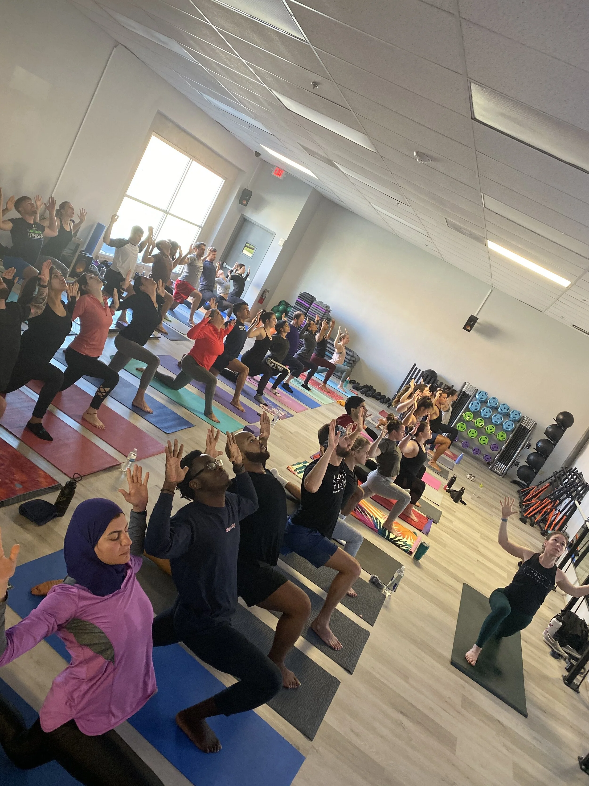 Yoga Balance &amp; MoveMeToTX Free Yoga 