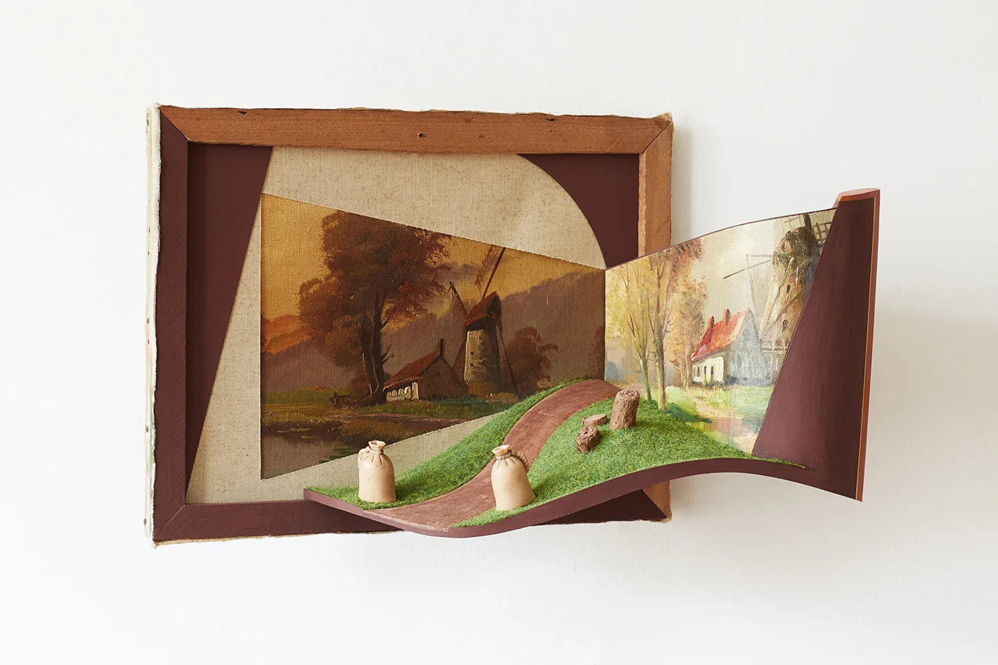 To be Collected (2016) 30 x 52 x 20 cms