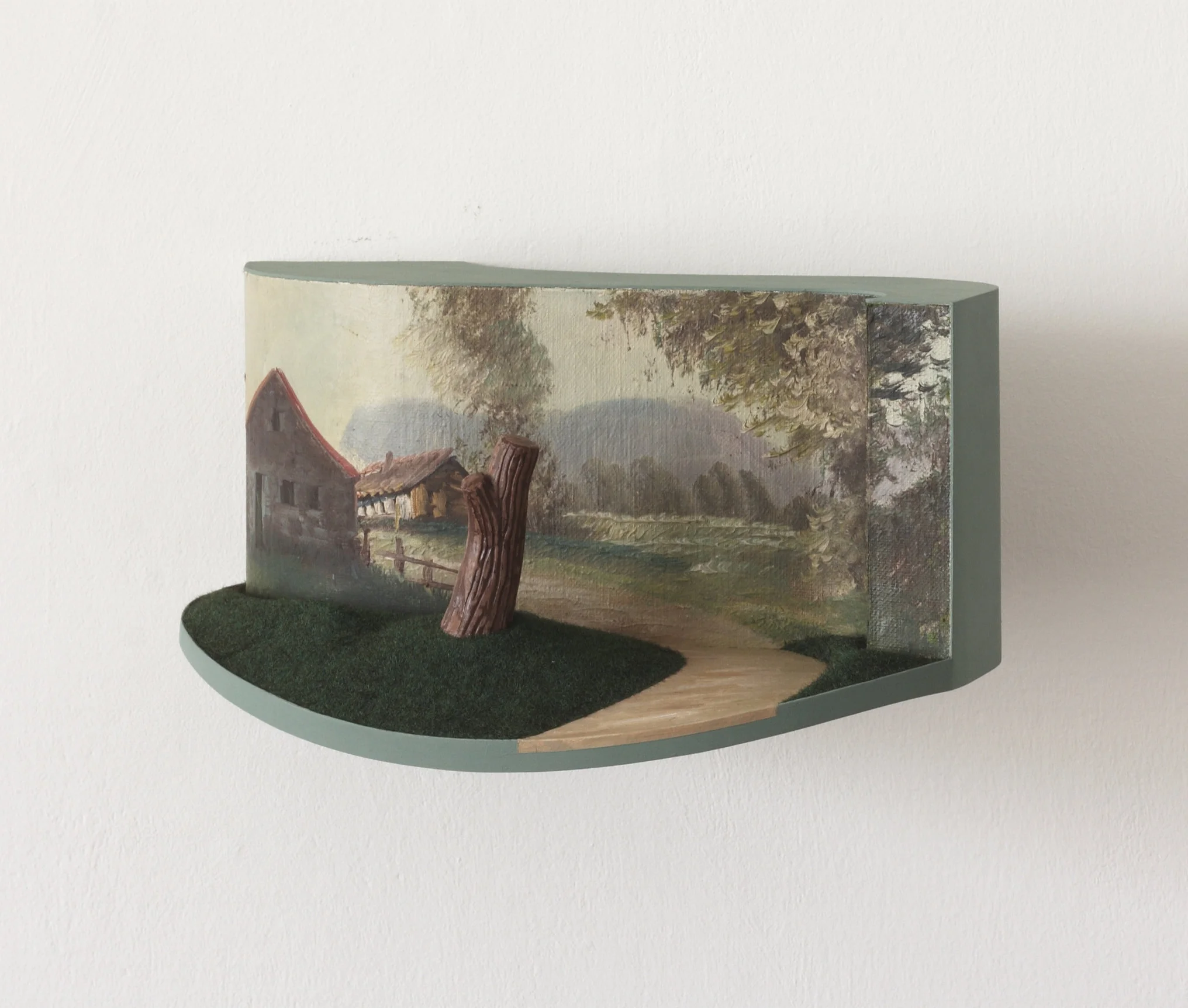  The Stump   (2005) 31 x 12.5 x 20.5 cms (Private Collection) 