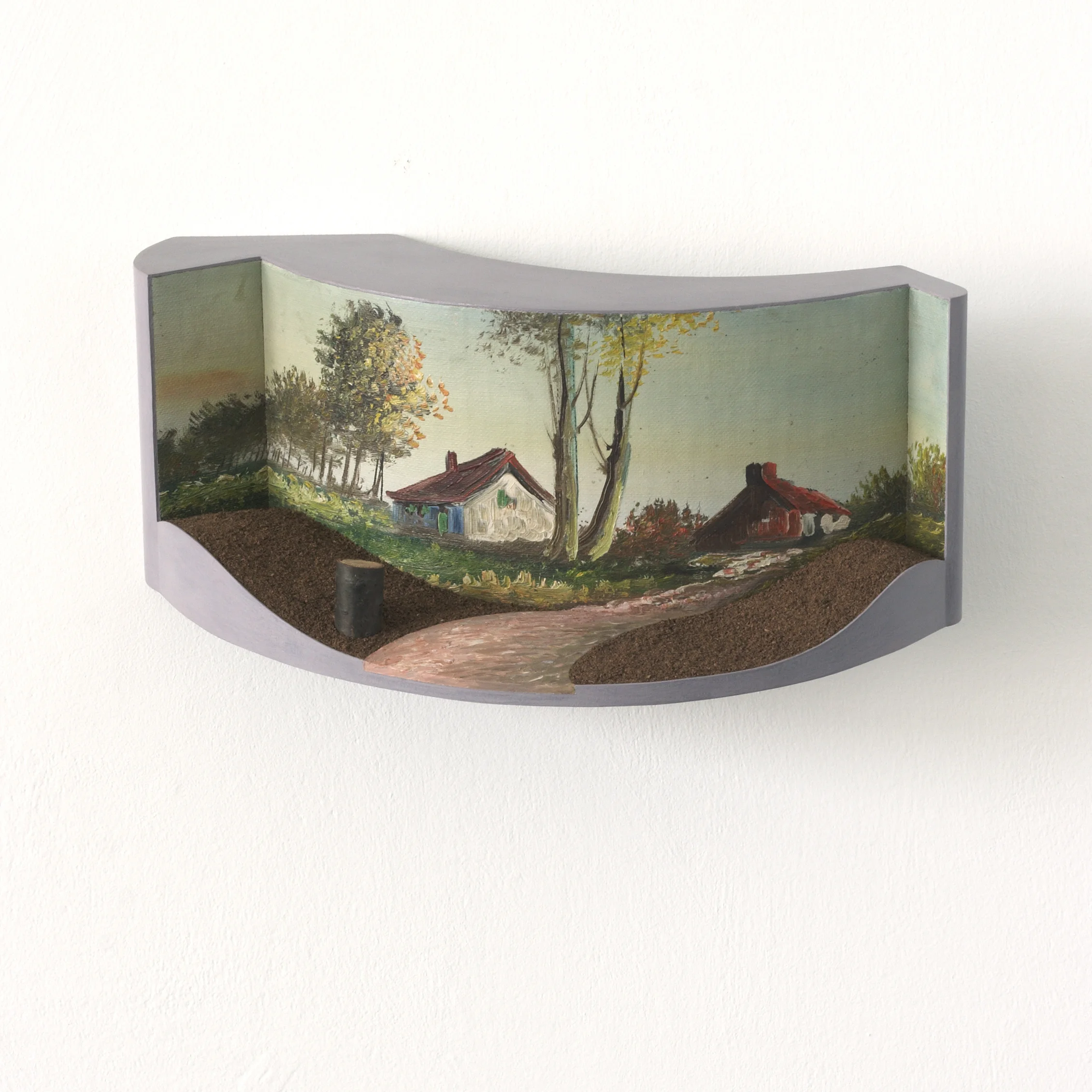  New Ground (2002) 15 x 28 x 16 cms 