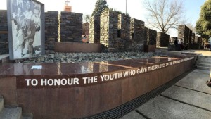 Hector Pieterson Square to commemorate the 1976 Soweto Uprising
