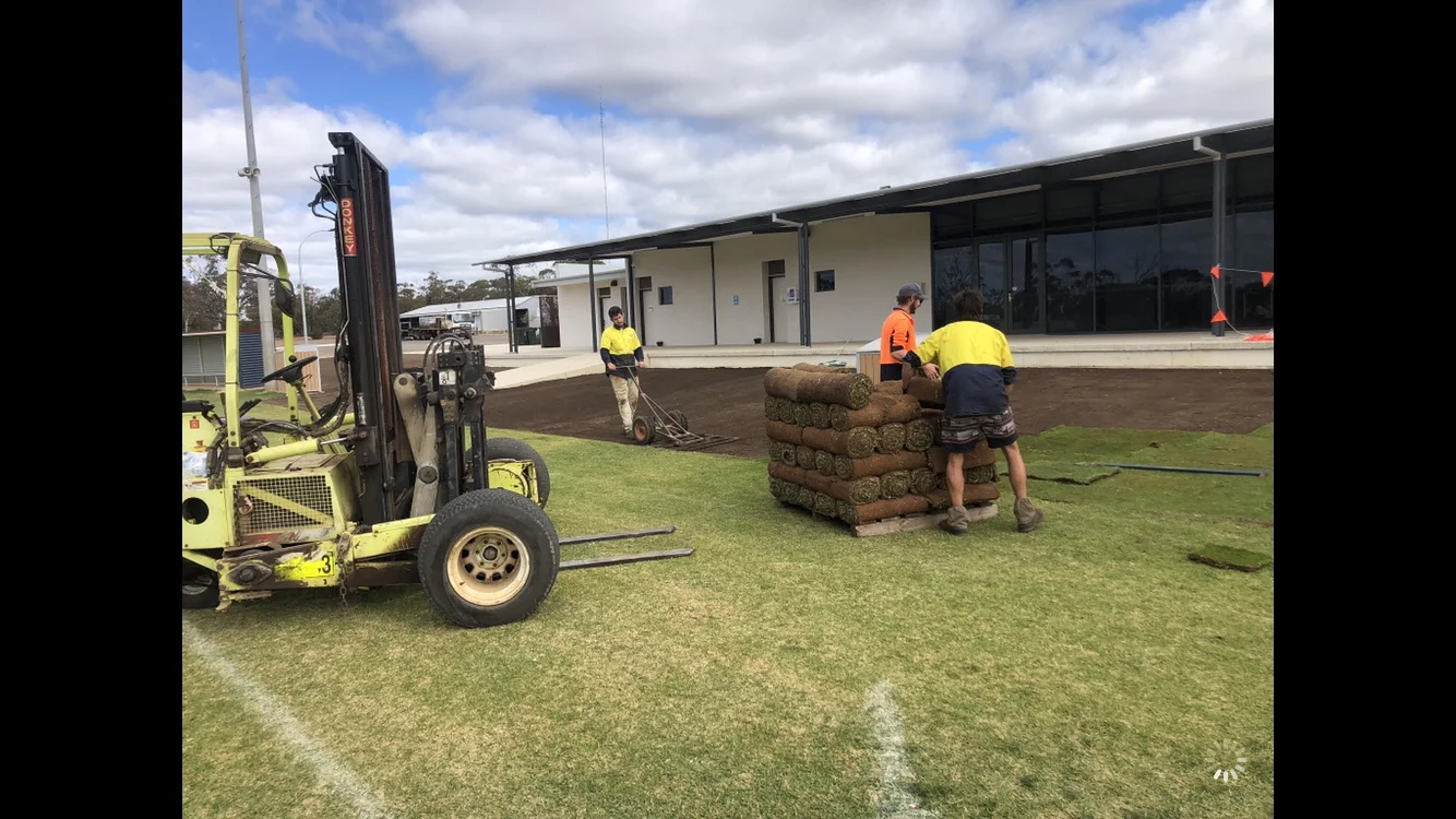 Lawn installation, Dalwalinu