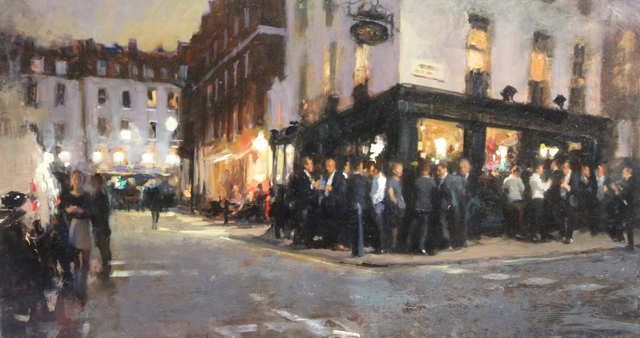 Michael-Alford-Shepherds-Market-panter-and-hall-british-impressionists-wimbledon-art-studios.jpg