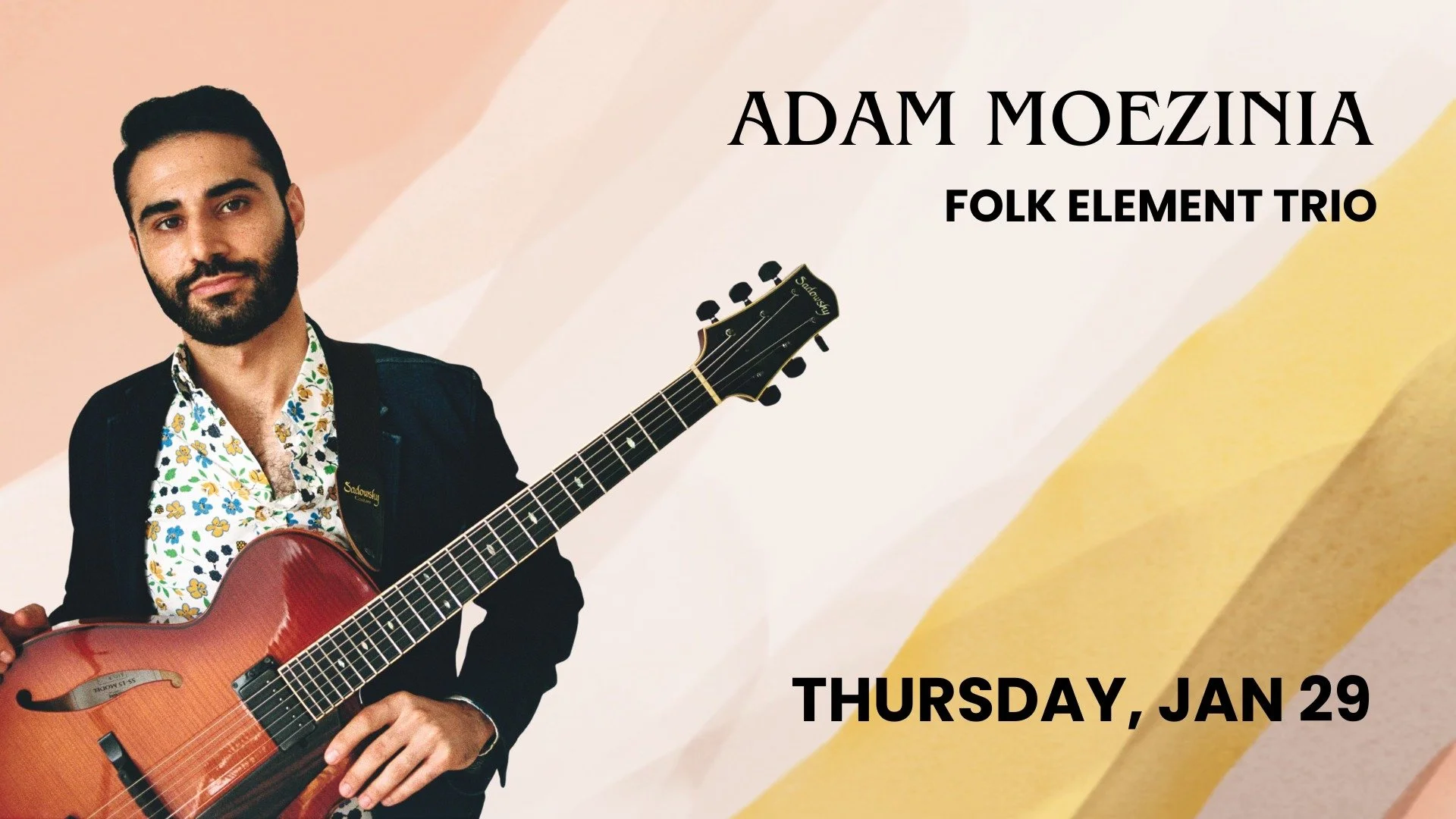 Adam Moezinia - Folk Element Trio