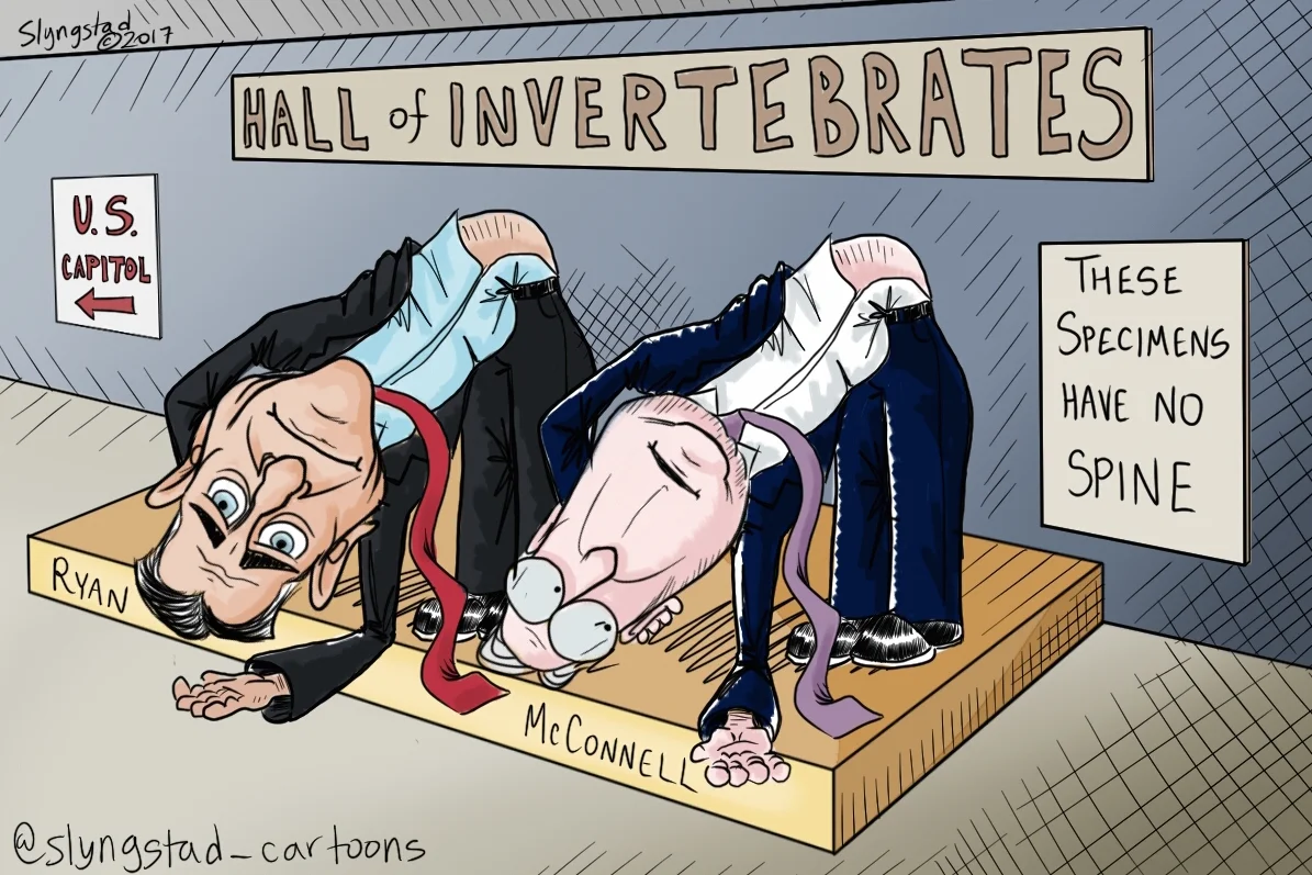 Spineless Ryan and McConnell