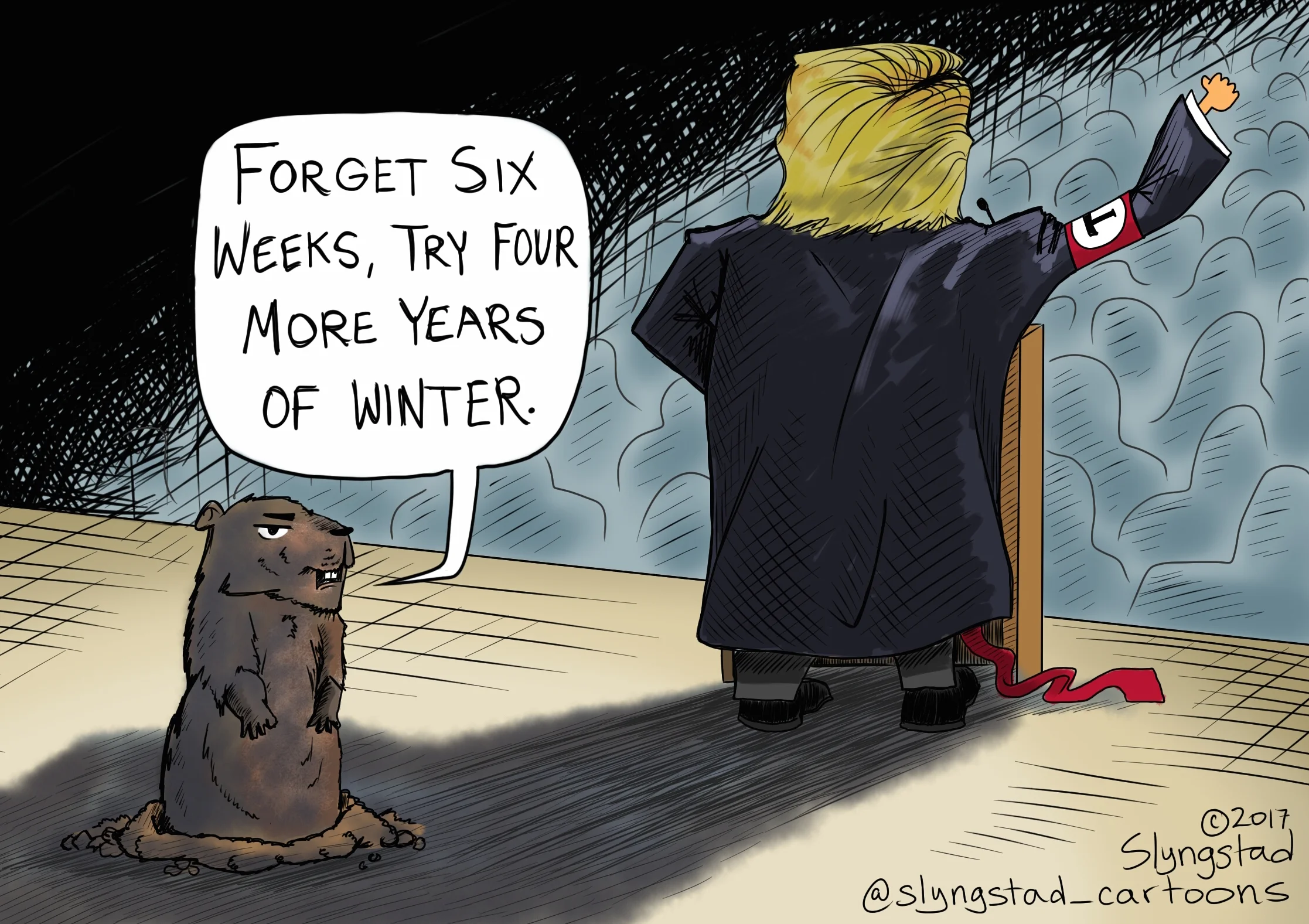 Groundhog Trump