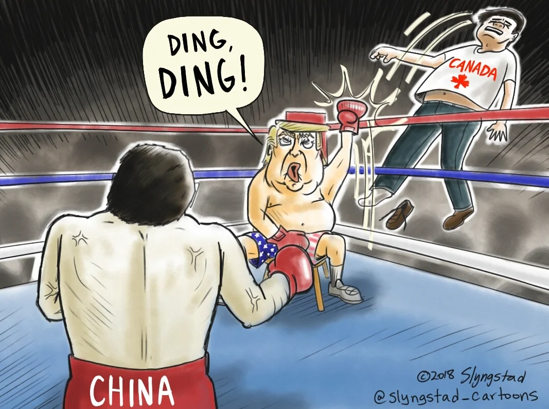 Trump Canada Feud