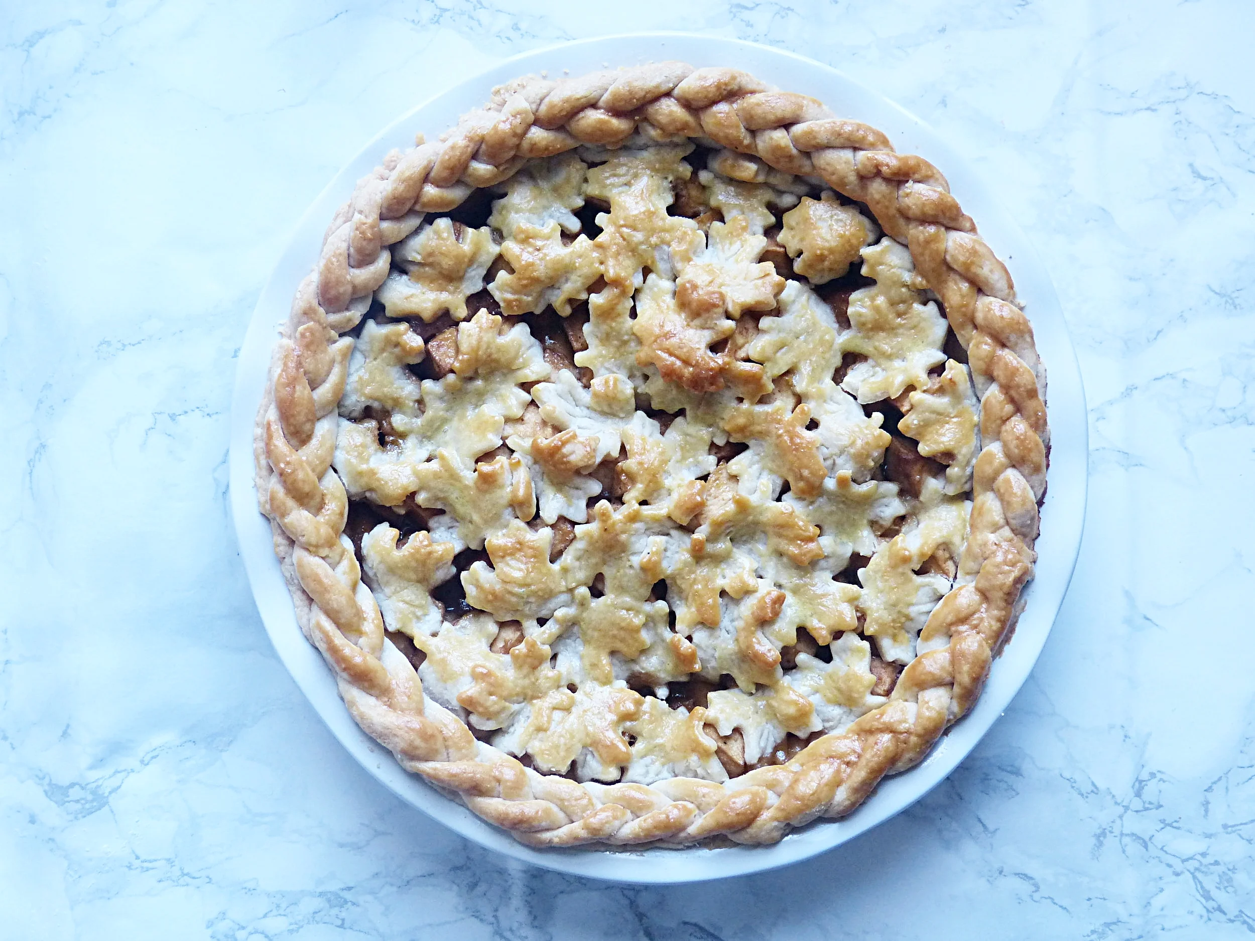 Bourbon Apple Pie