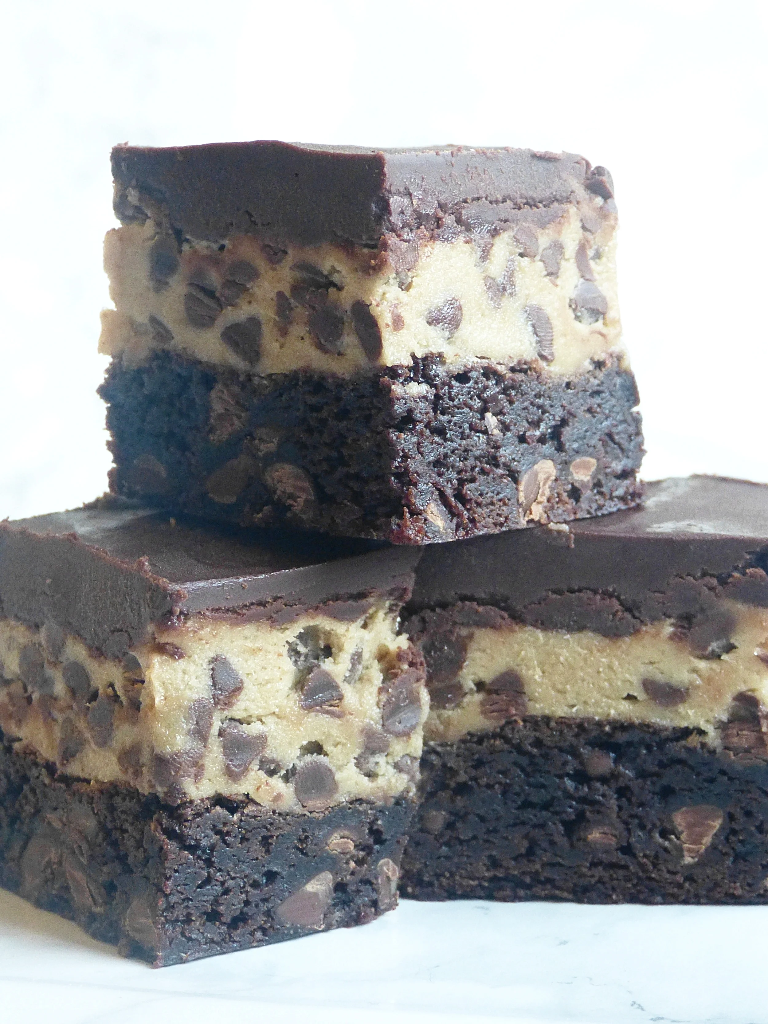 Cookie Dough Fudge Brownies