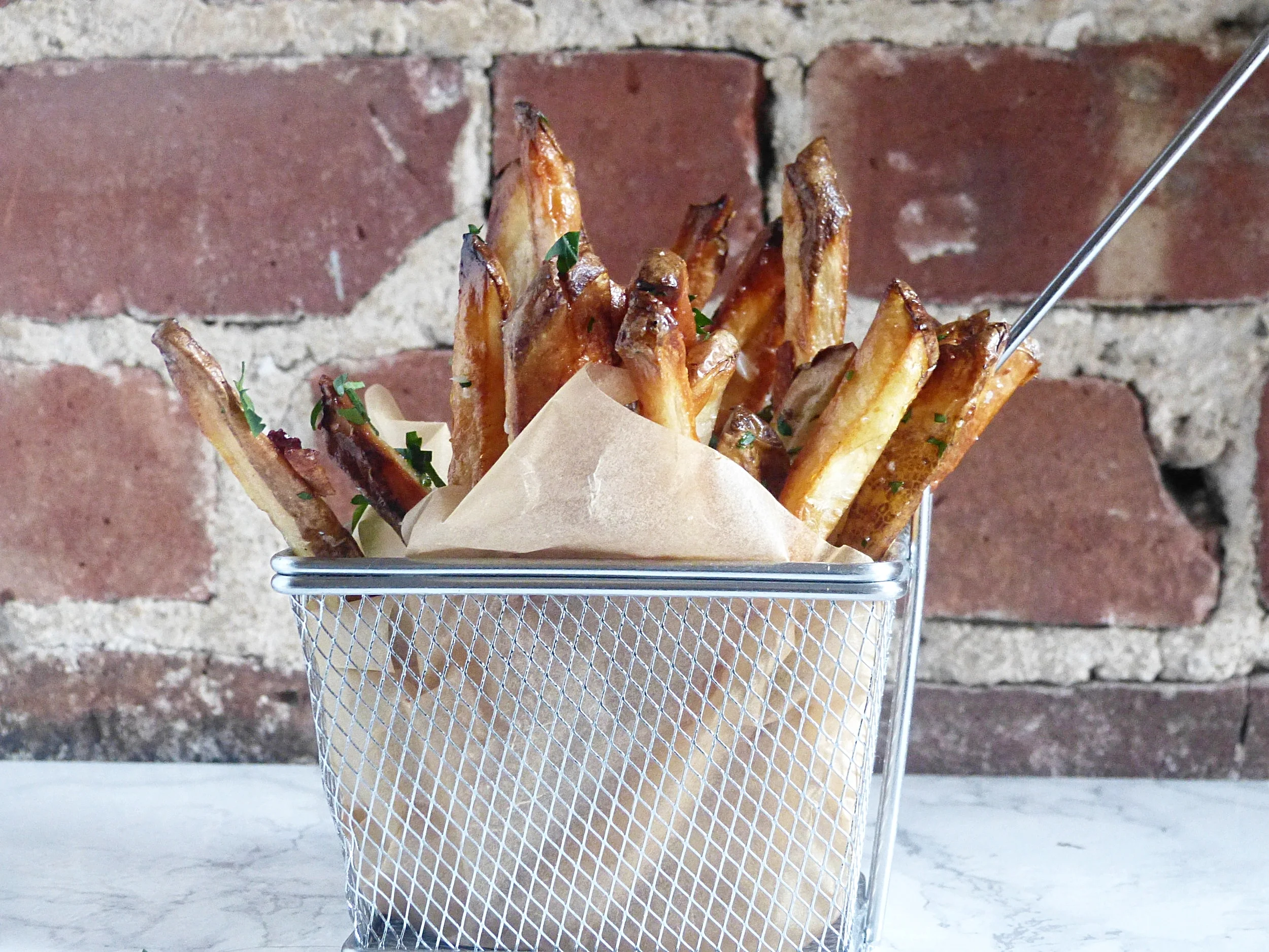 Oven-Baked Parmesan Truffle Fries