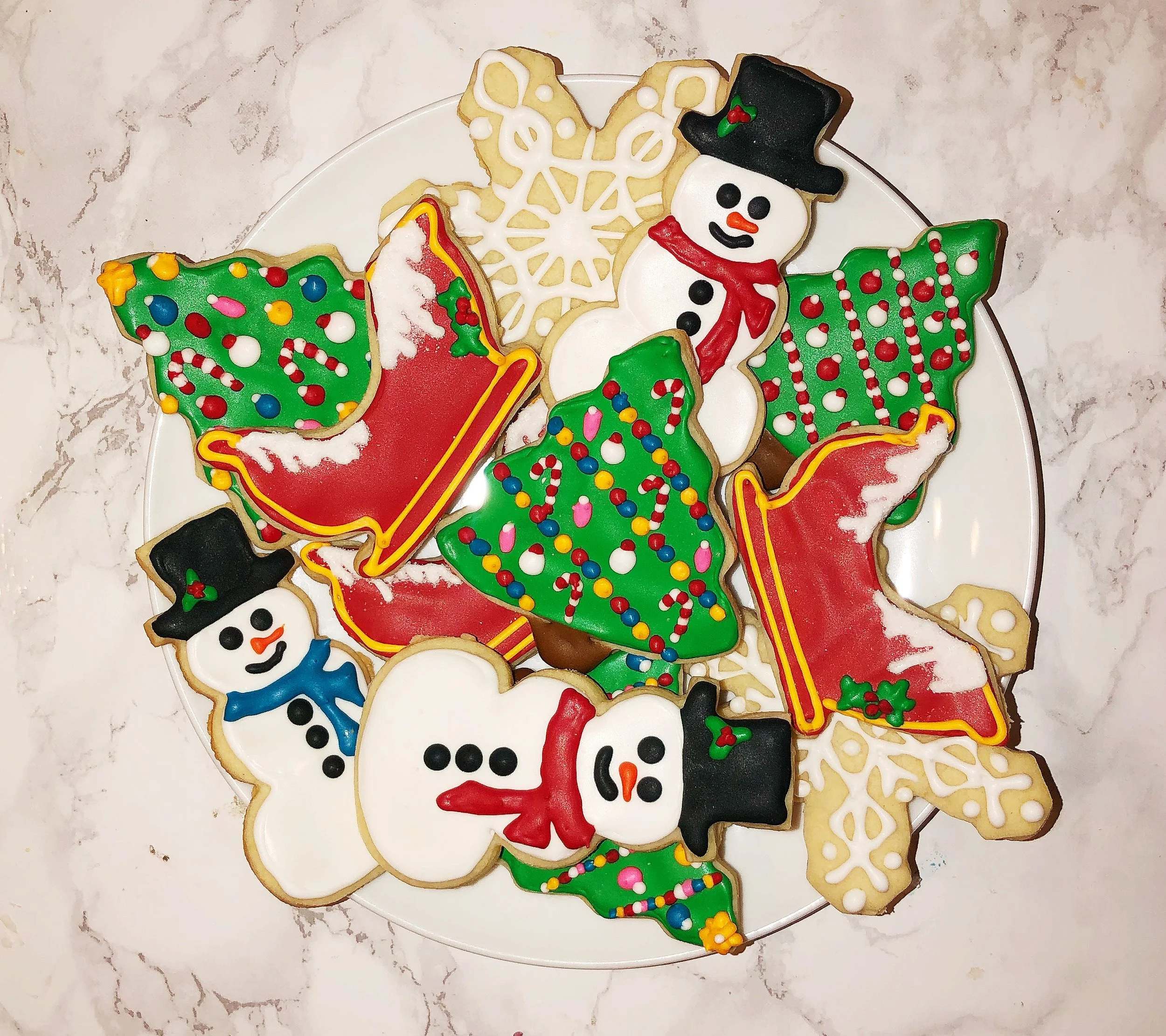 Cutout Christmas Cookies