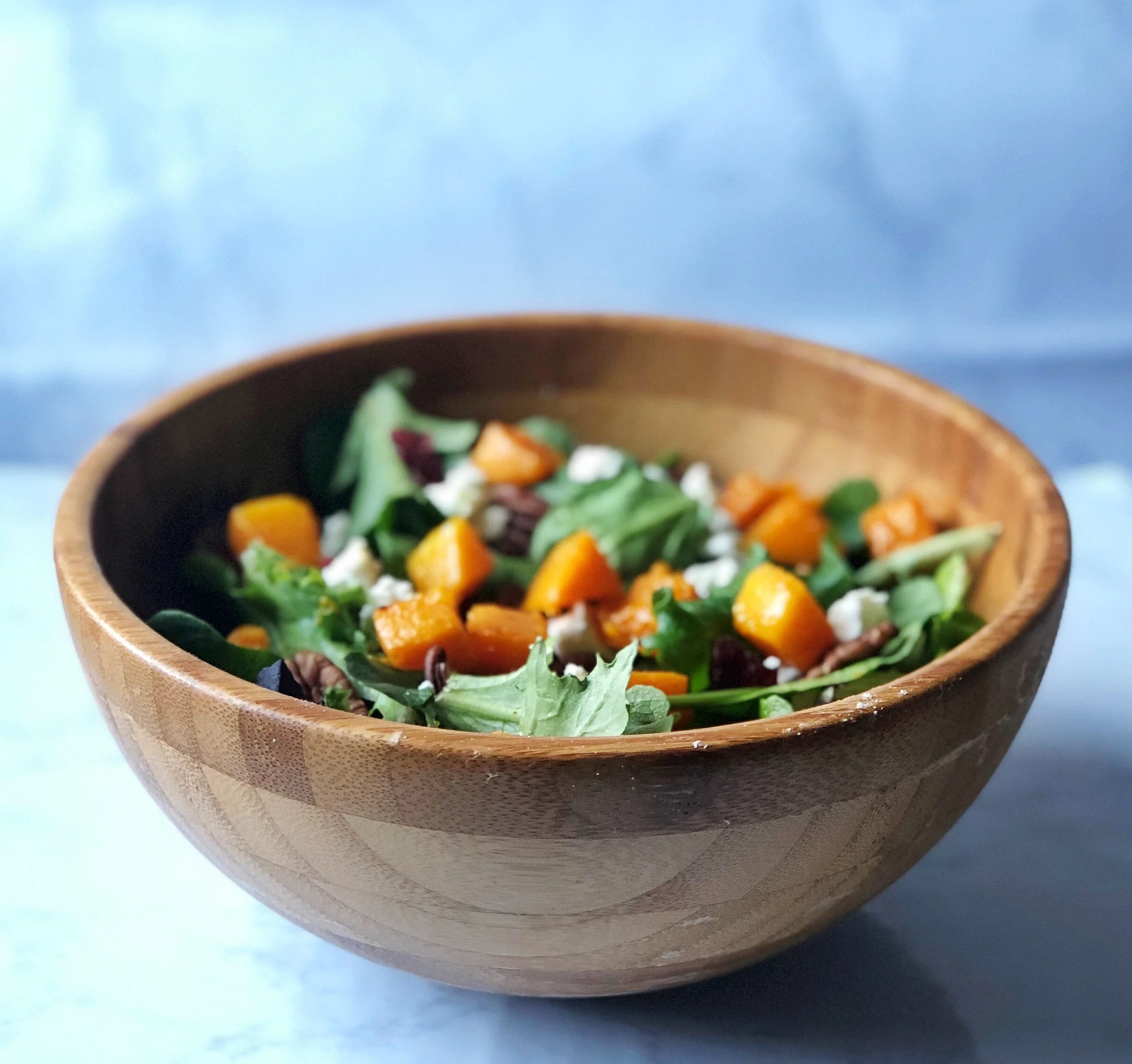Butternut Squash &amp; Goat Cheese Salad