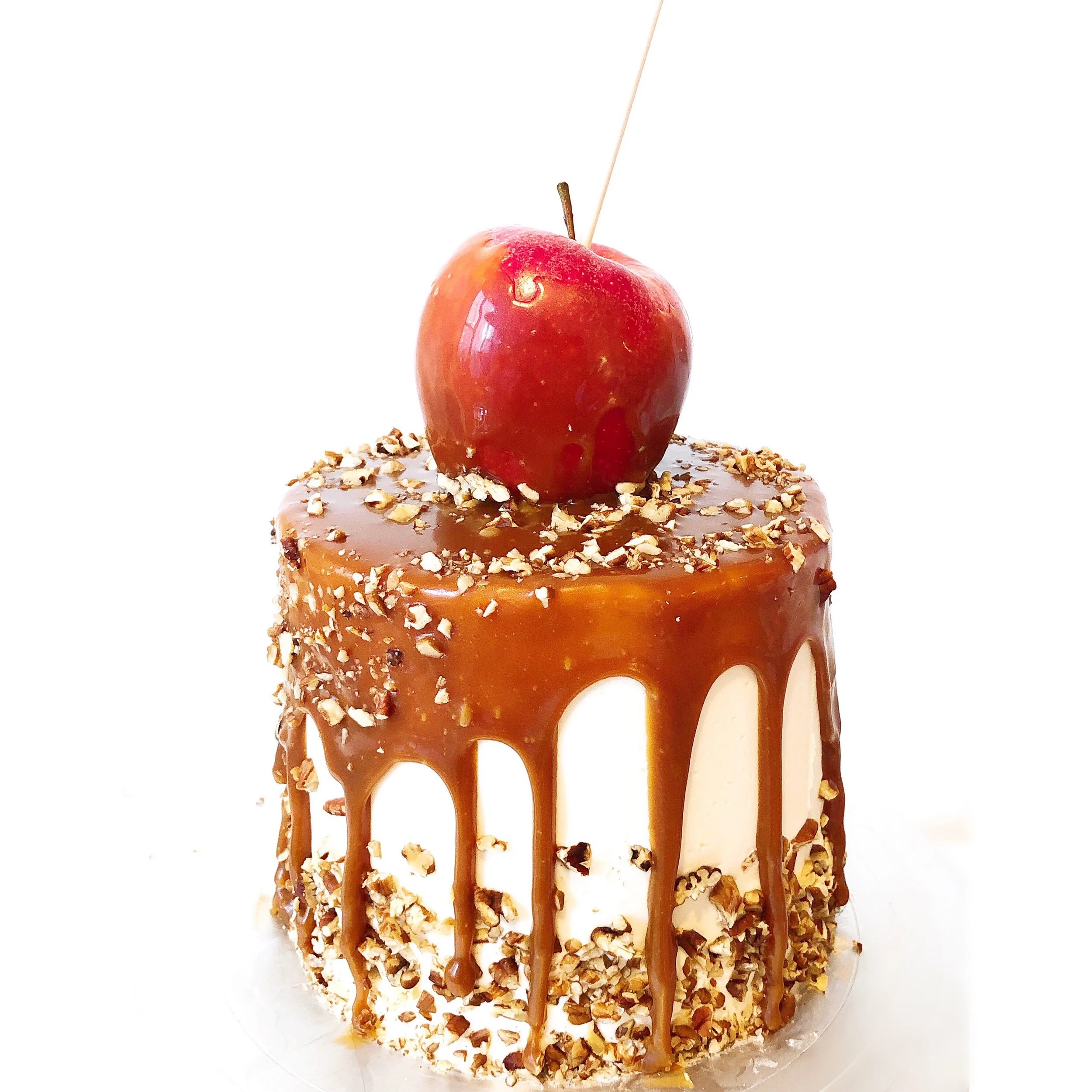 Caramel Apple Cake — PINK, BLONDE + BAKING