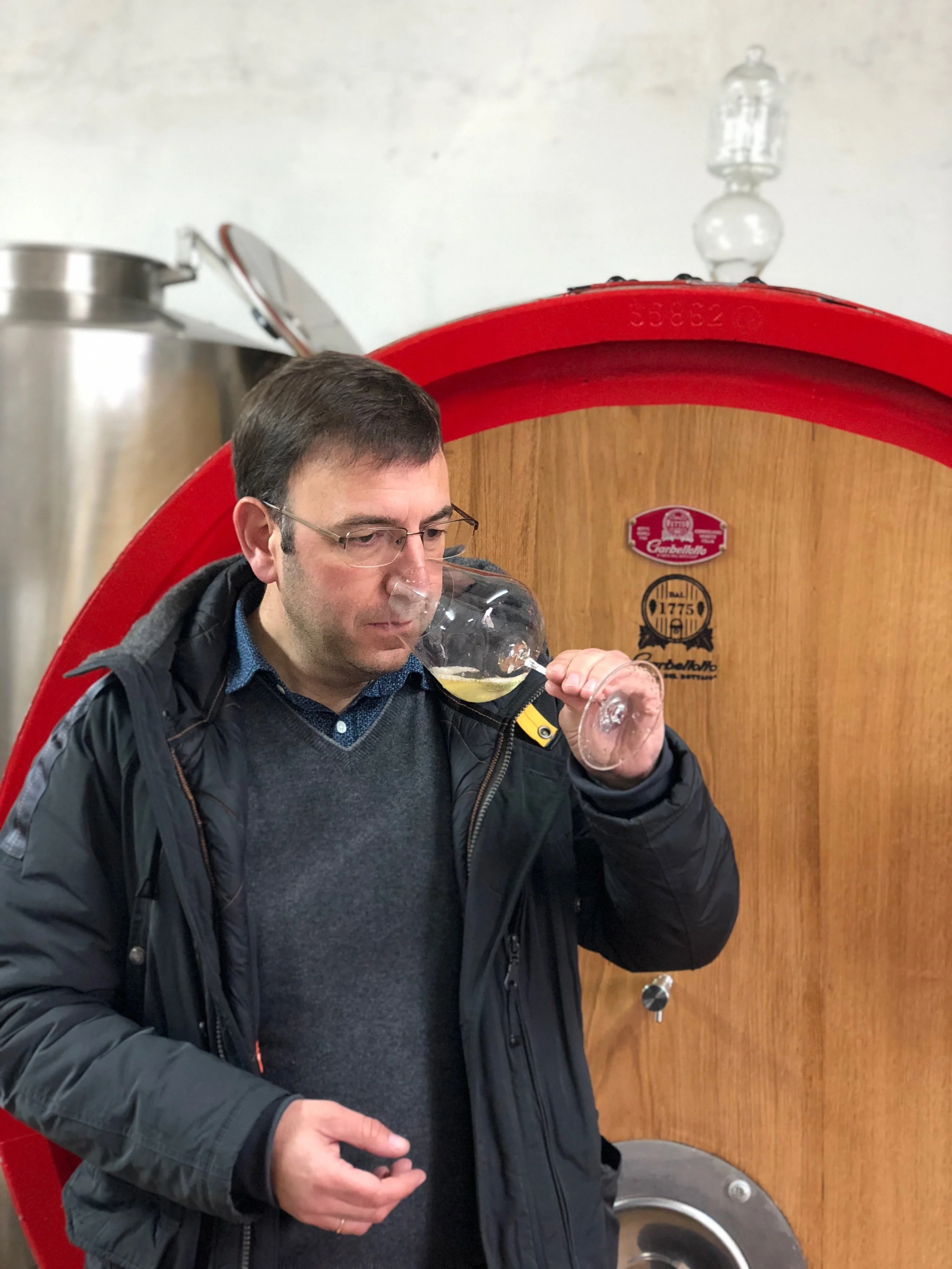Winemaker Eulogio Pomares