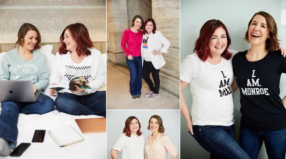 Personal Branding Shoot for author team, Max Monroe - we created new author promo headshots for them and lifestyle images to use for their social media profiles and digital content. Variety in outfits and shooting locations was key for this shoot’s success!