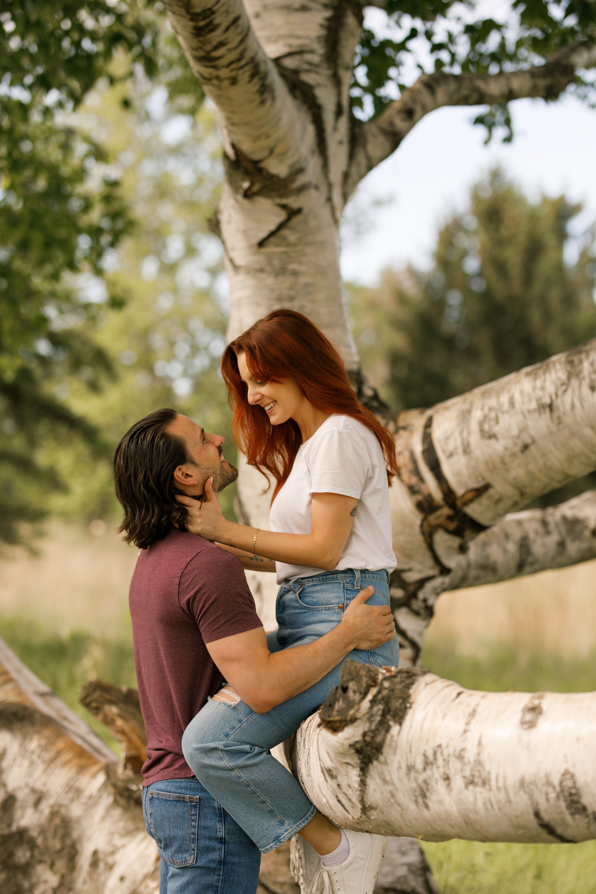 Grand Rapids Wedding Photographer - The Highlands - Grand Rapids Engagement Session - Northern Michigan Wedding Photographer - Charlie and Kristin Engaged - J Darling Photo 18.jpg