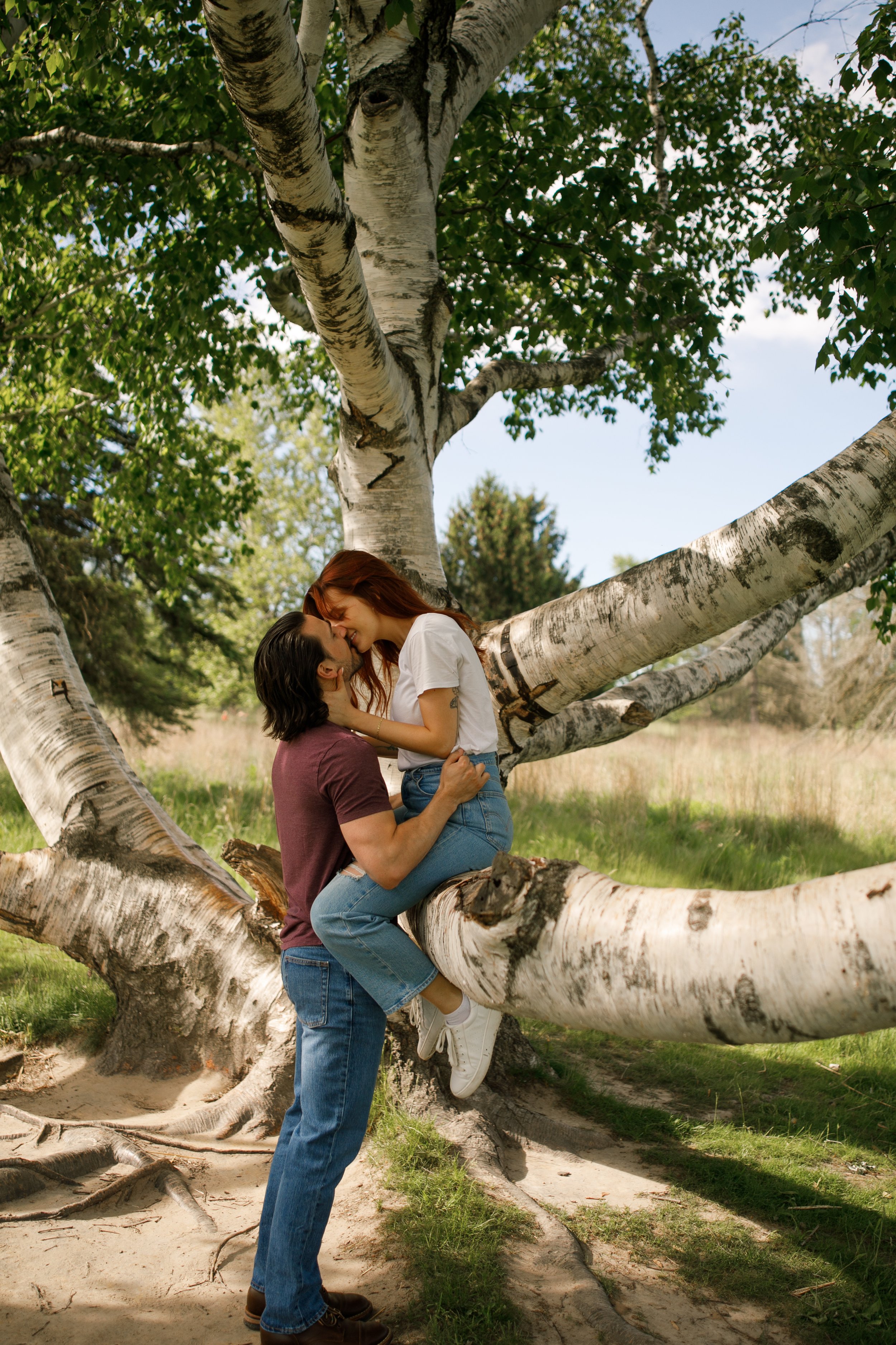 Grand Rapids Wedding Photographer - The Highlands - Grand Rapids Engagement Session - Northern Michigan Wedding Photographer - Charlie and Kristin Engaged - J Darling Photo 19.jpg