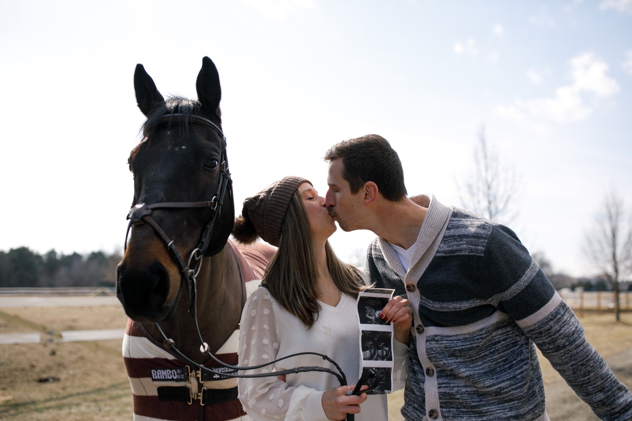 George and Kelsey Pregnancy Announcement - Grand Haven Family Photographer - Black Diamond Equestrian - Nunica Family Photogrpaher - Maternity Session - Pregnancy Announcement - Spring Lake Family Photographer - J Darling Photo_015.jpg
