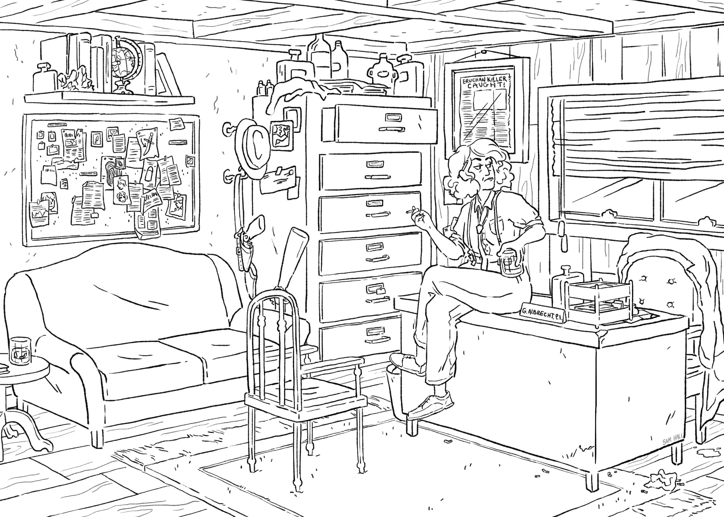 Detective's Office