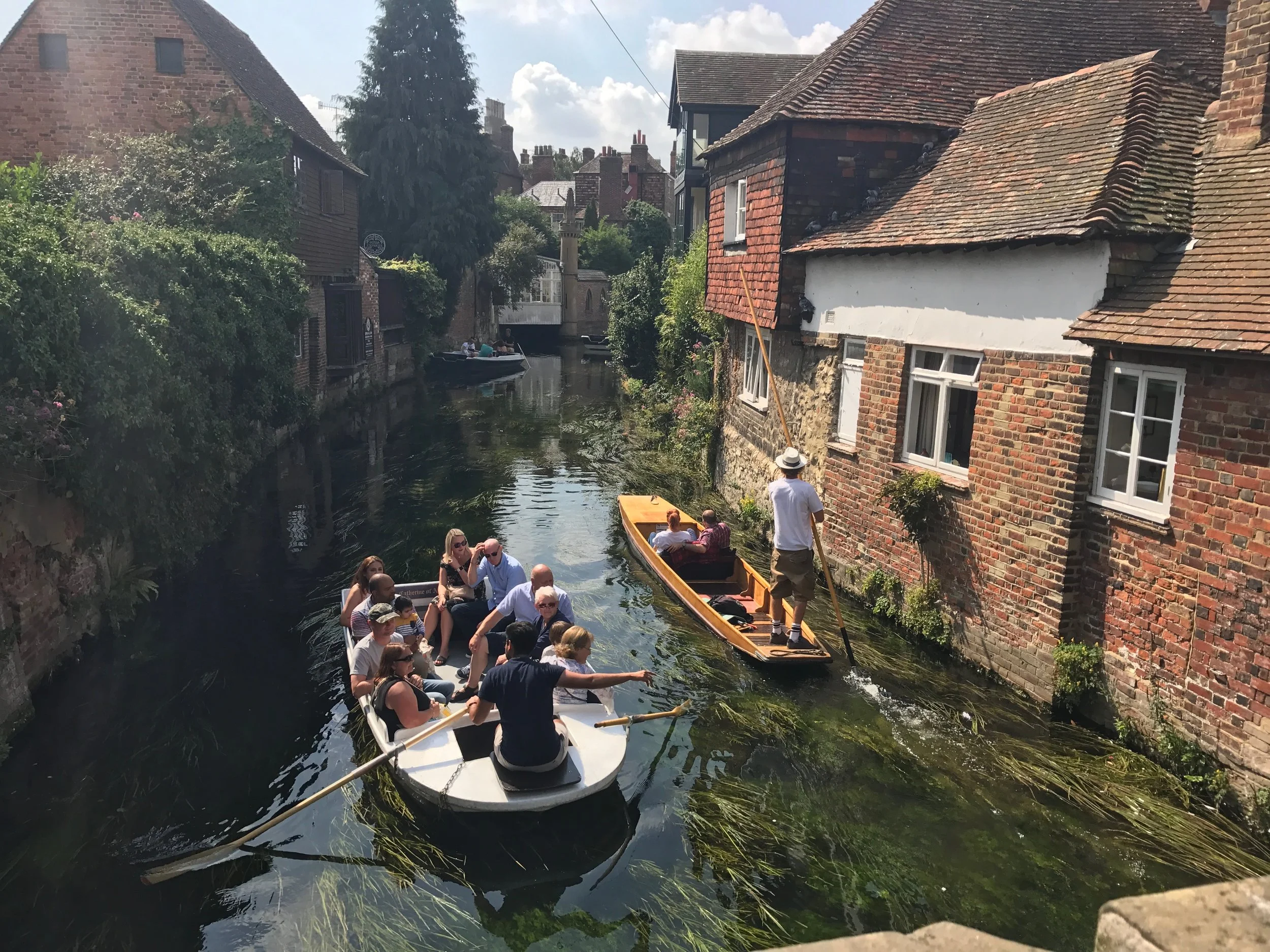 Disappearing into England 